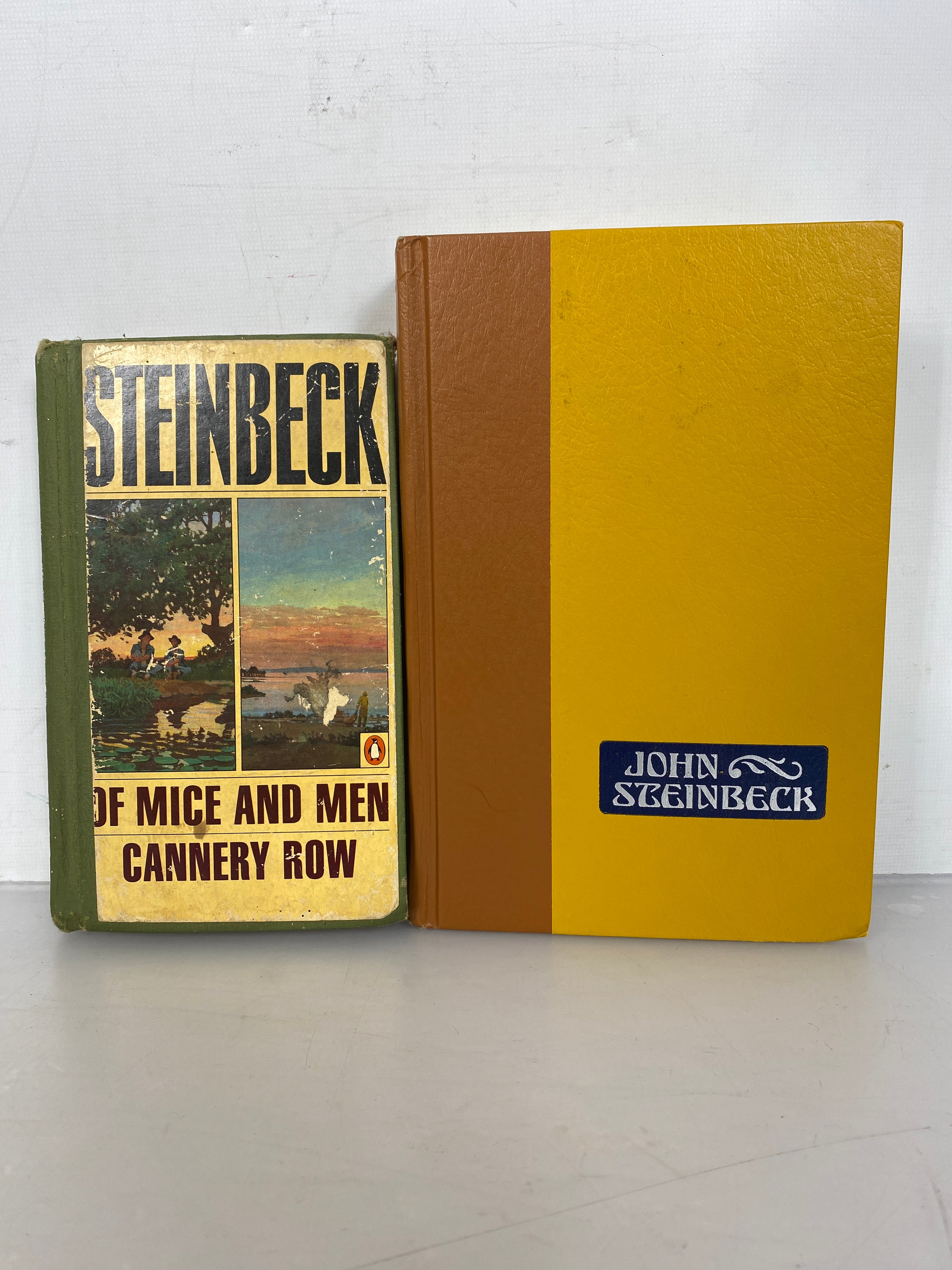 Lot of 2 John Steinbeck 1967-1986 HC