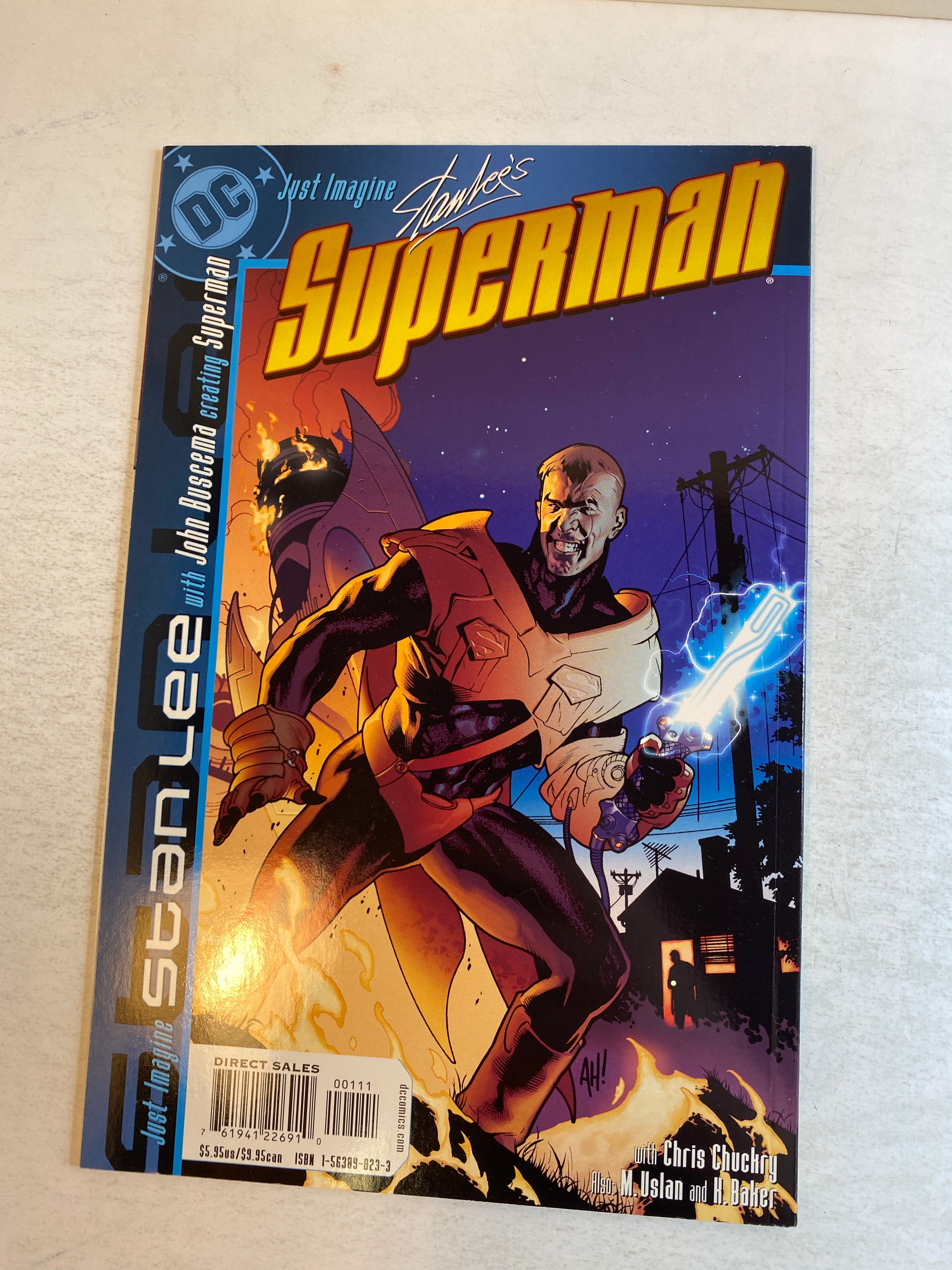 Lot of 2 Just Imagine Stan Lee Superman Batman DC Comics 2001