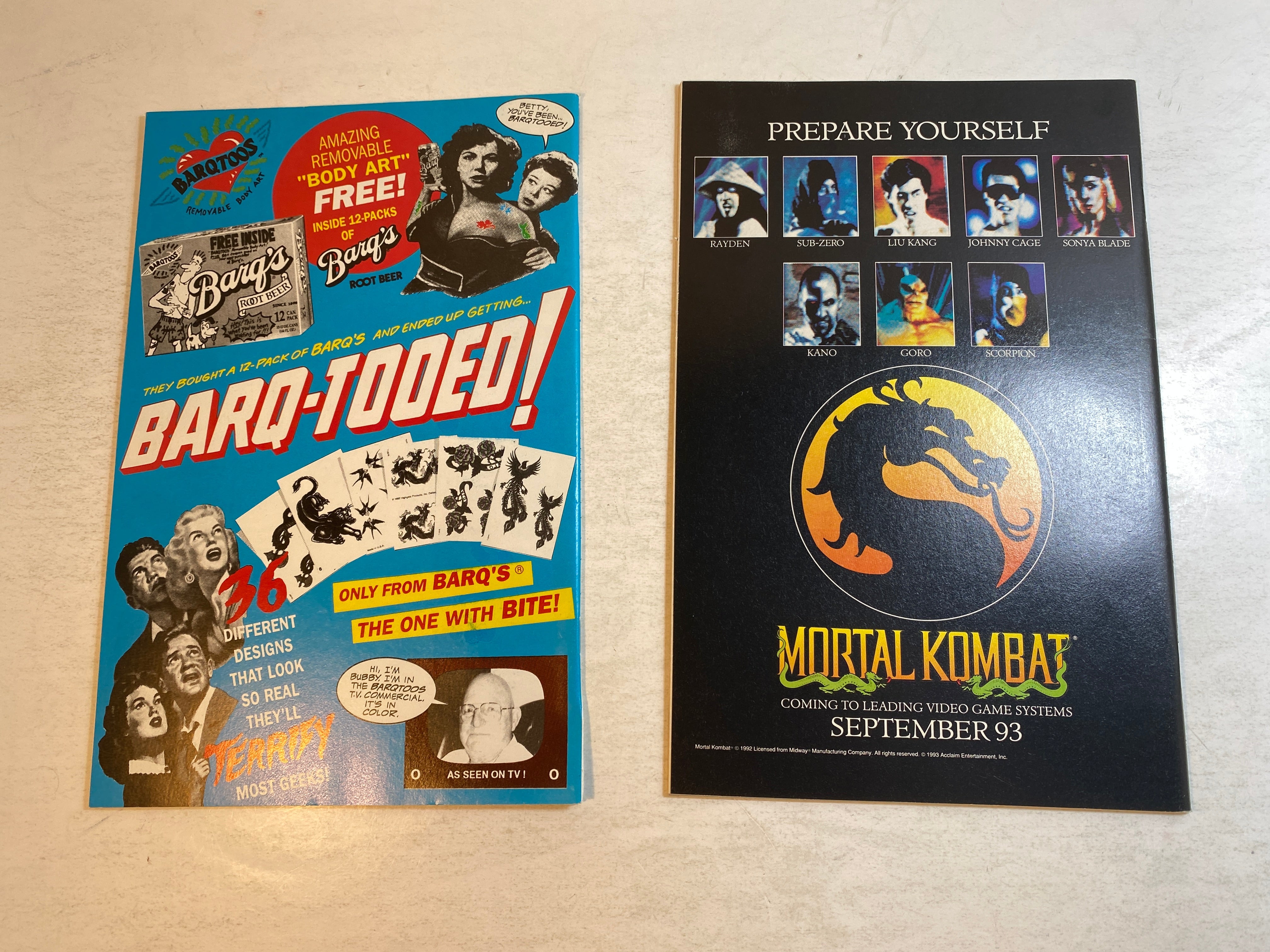 Lot of 2 Knightfall Two-Face 93 Showcase DC Comics 1993