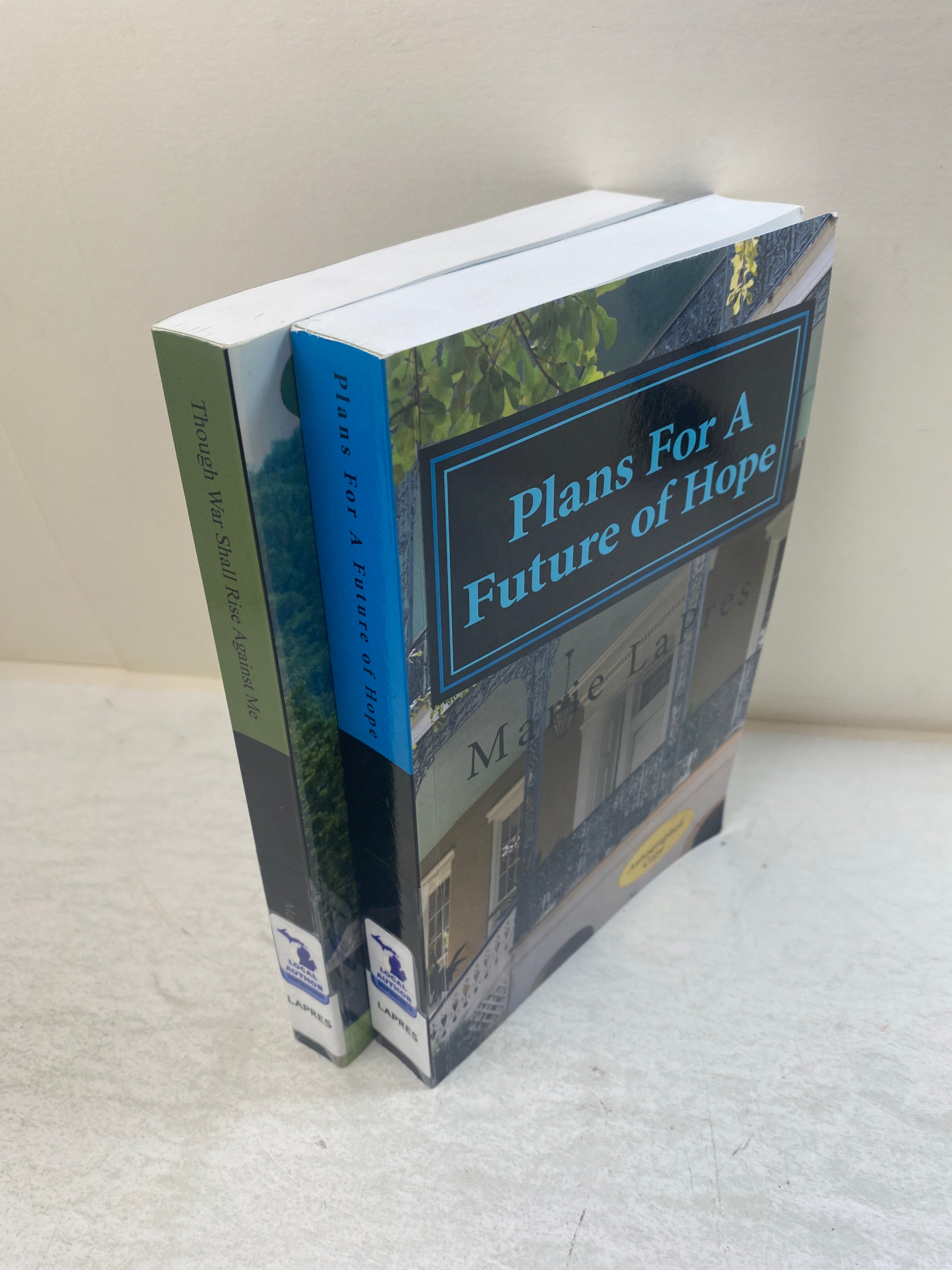 Lot of 2 Marie LaPres Books *Signed* Ex Lib 2019