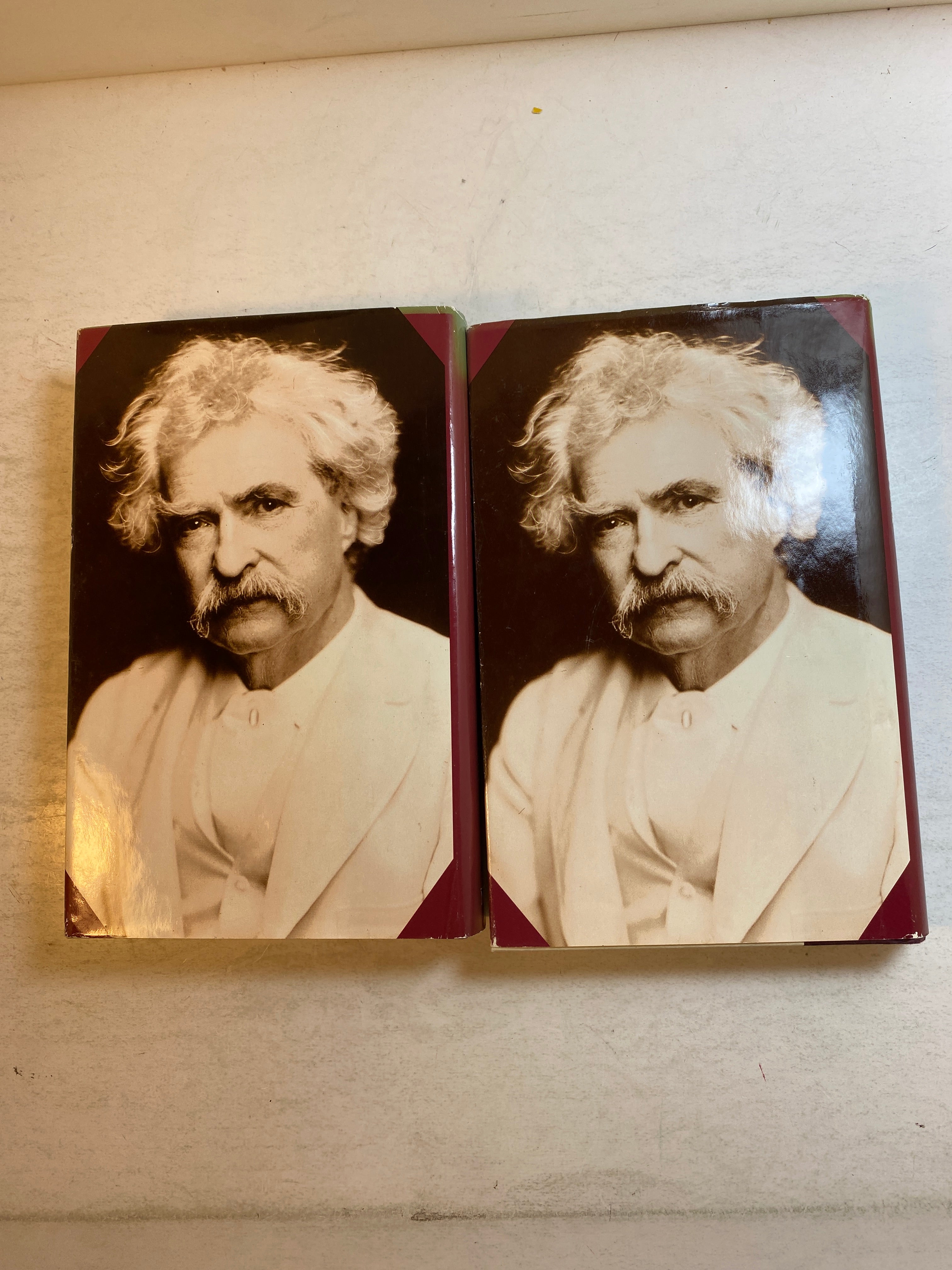 Lot of 2 Mark Twain Huck Finn Tom Sawyer HCDJ 1992 BOTM