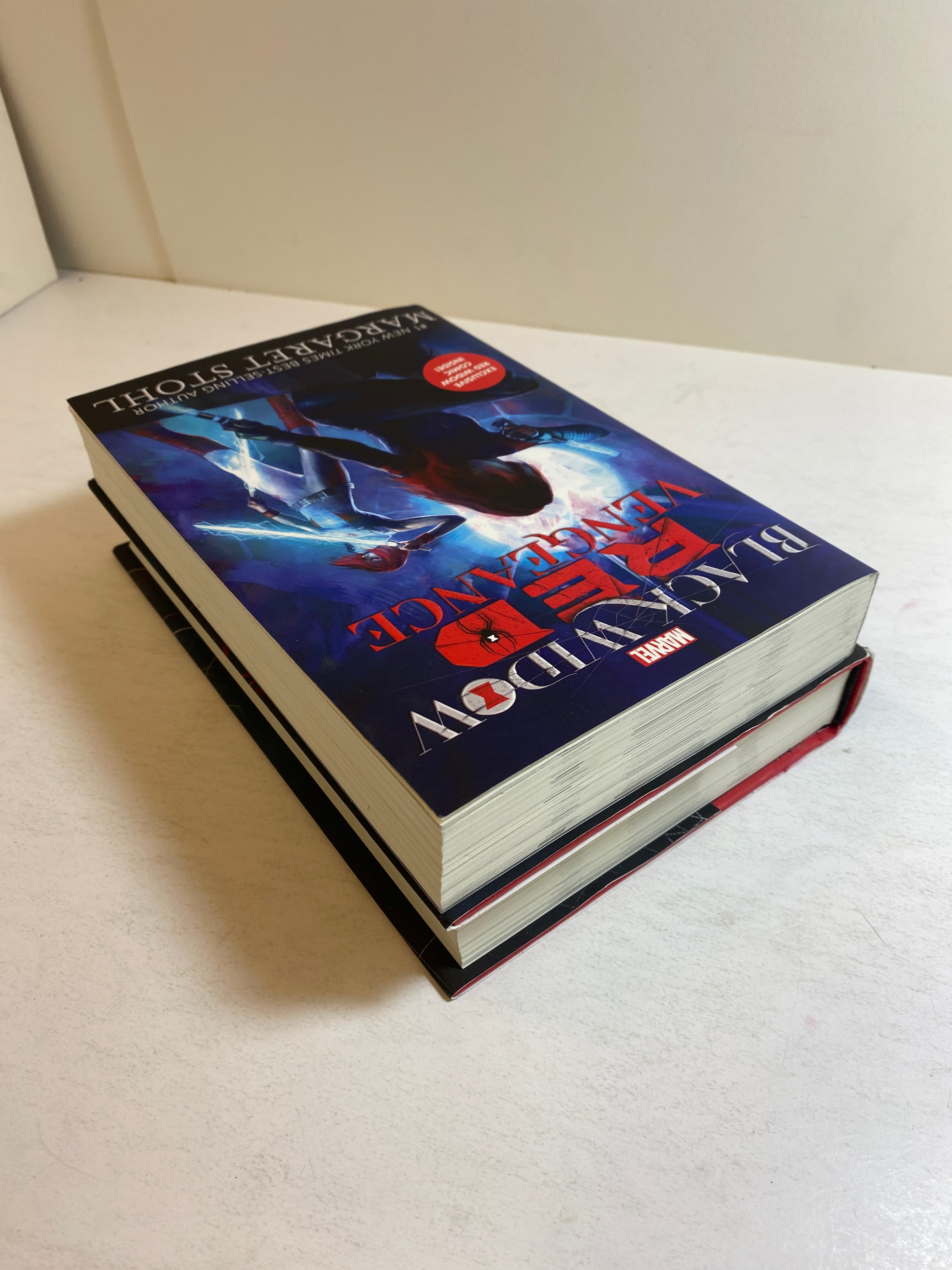 Lot of 2 Marvel Black Widow Margaret Stohl Books 2015-2017