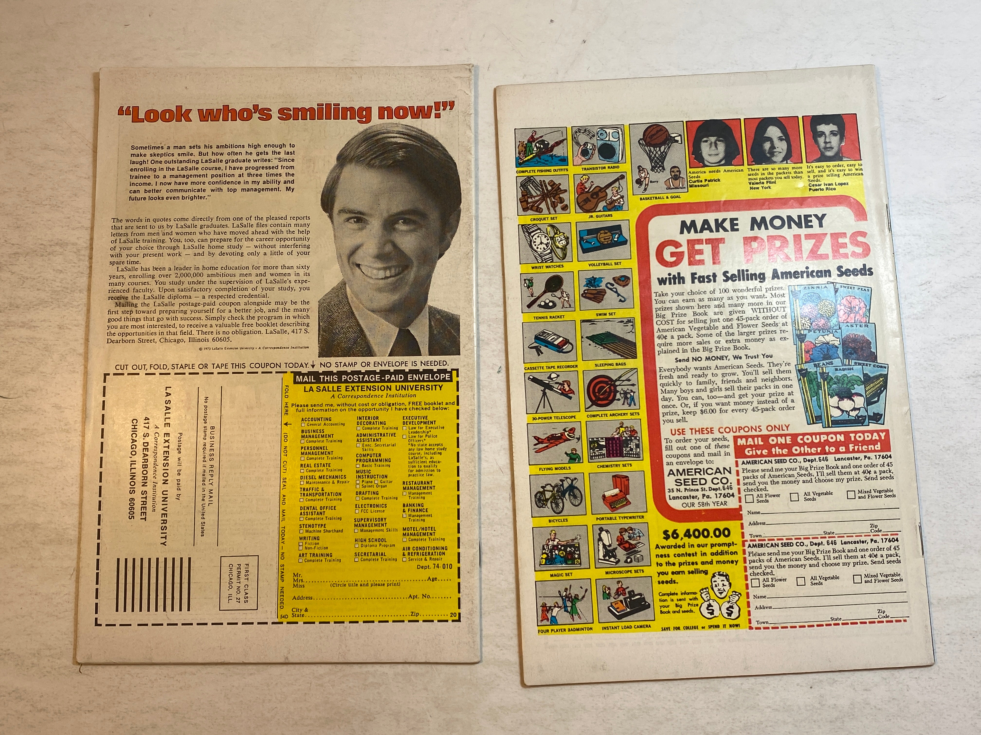 Lot of 2 Marvel Premiere Liberty Legion 1976