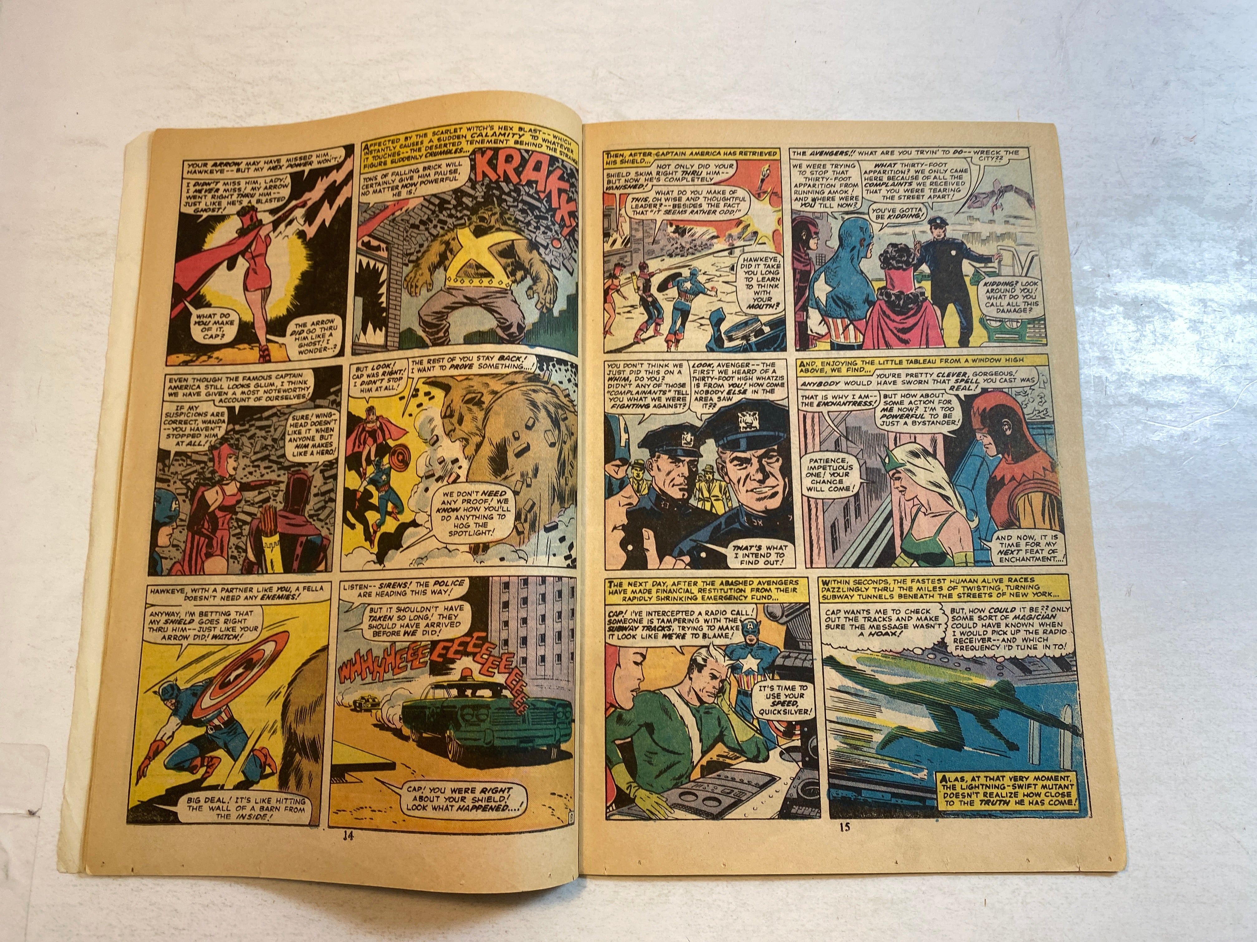 Lot of 2 Marvel Triple Action Comics 1973-1974