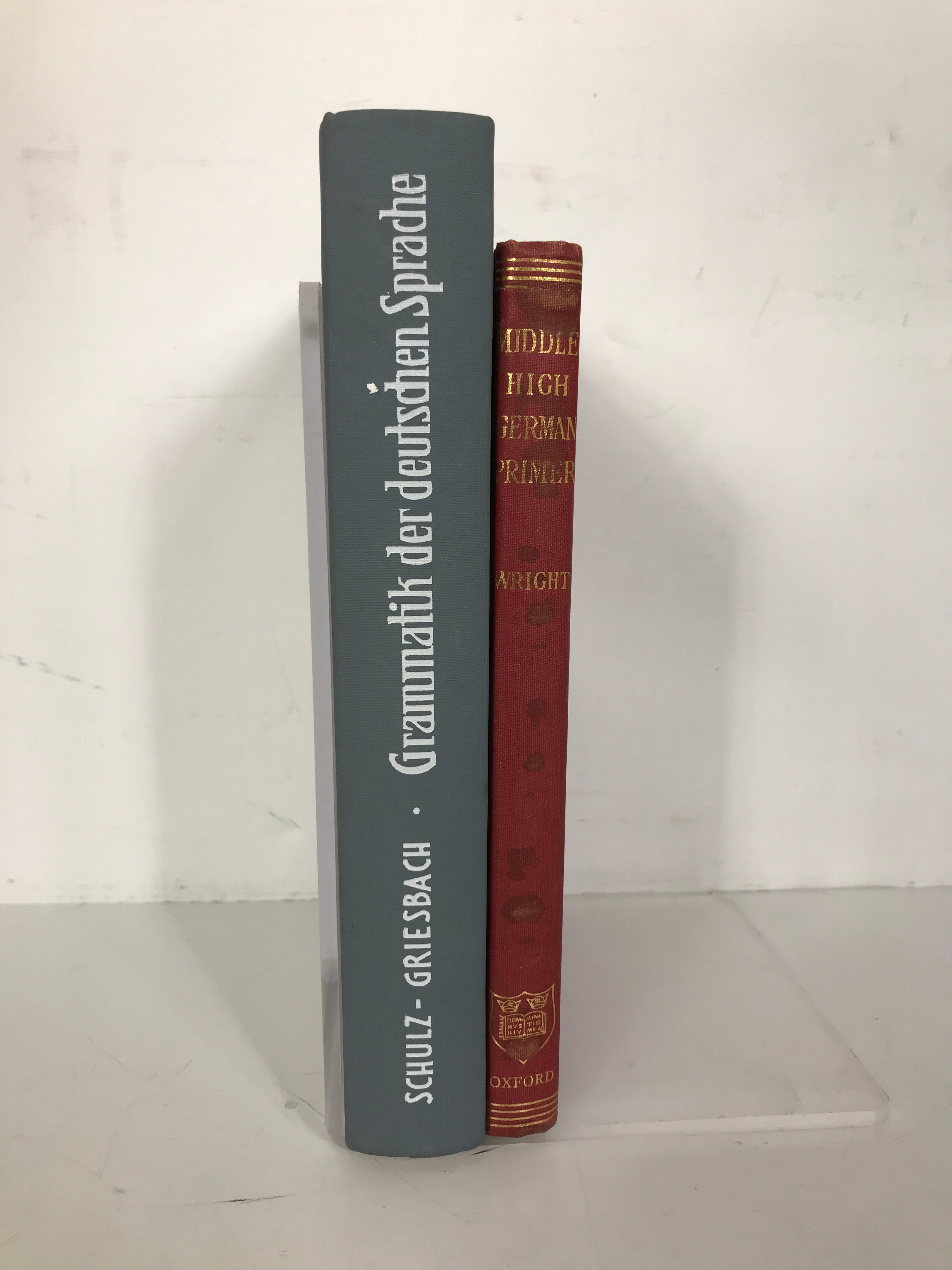 Lot of 2: Middle High German Primer/Grammar of German Language HC