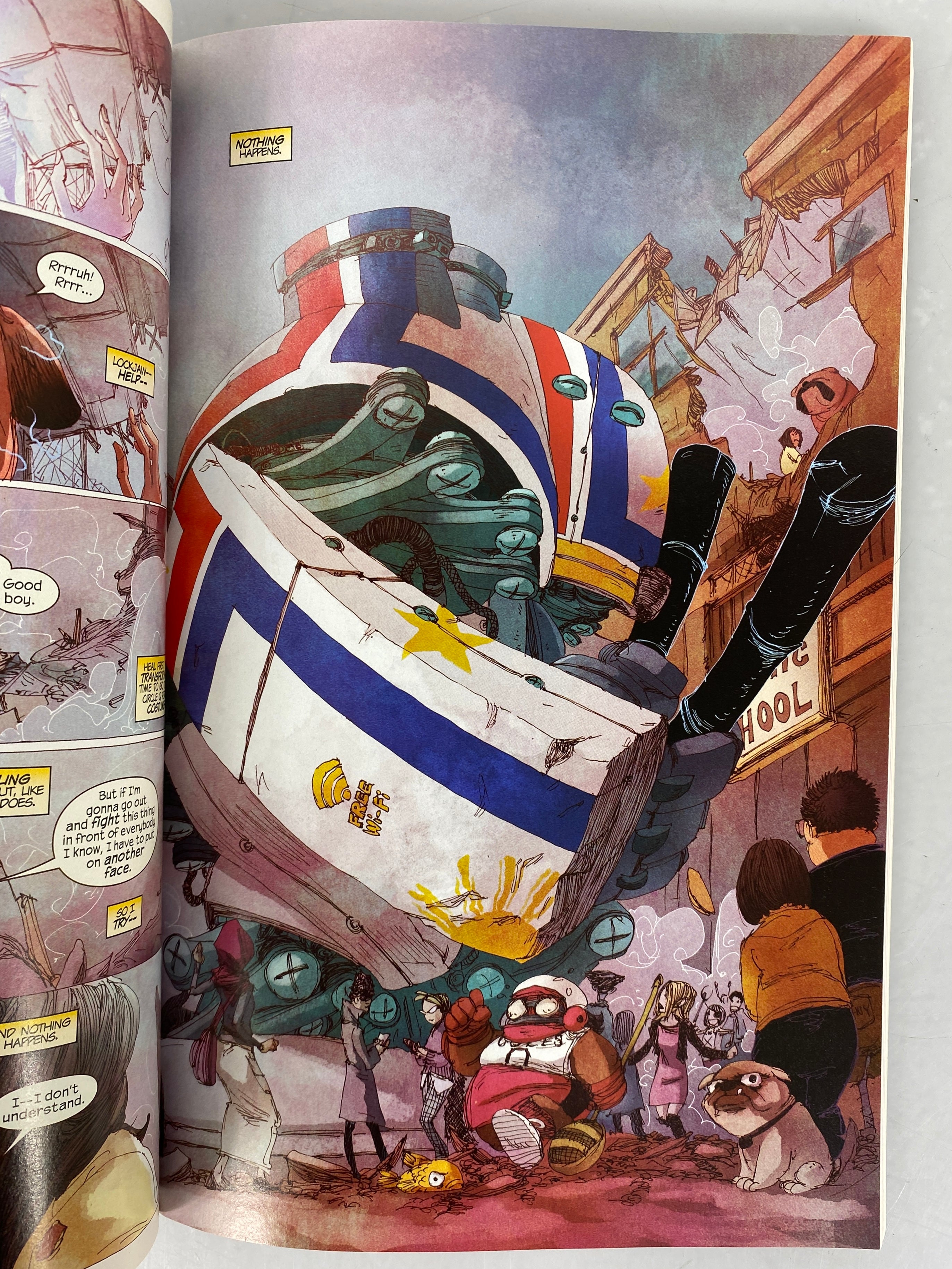 Lot of 2 Ms. Marvel and Ultimates 2 (Marvel 2015, 2005) Graphic Novels SC