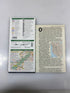 Lot of 2 Nat Geo North American Mountain Range Maps 1991-1995