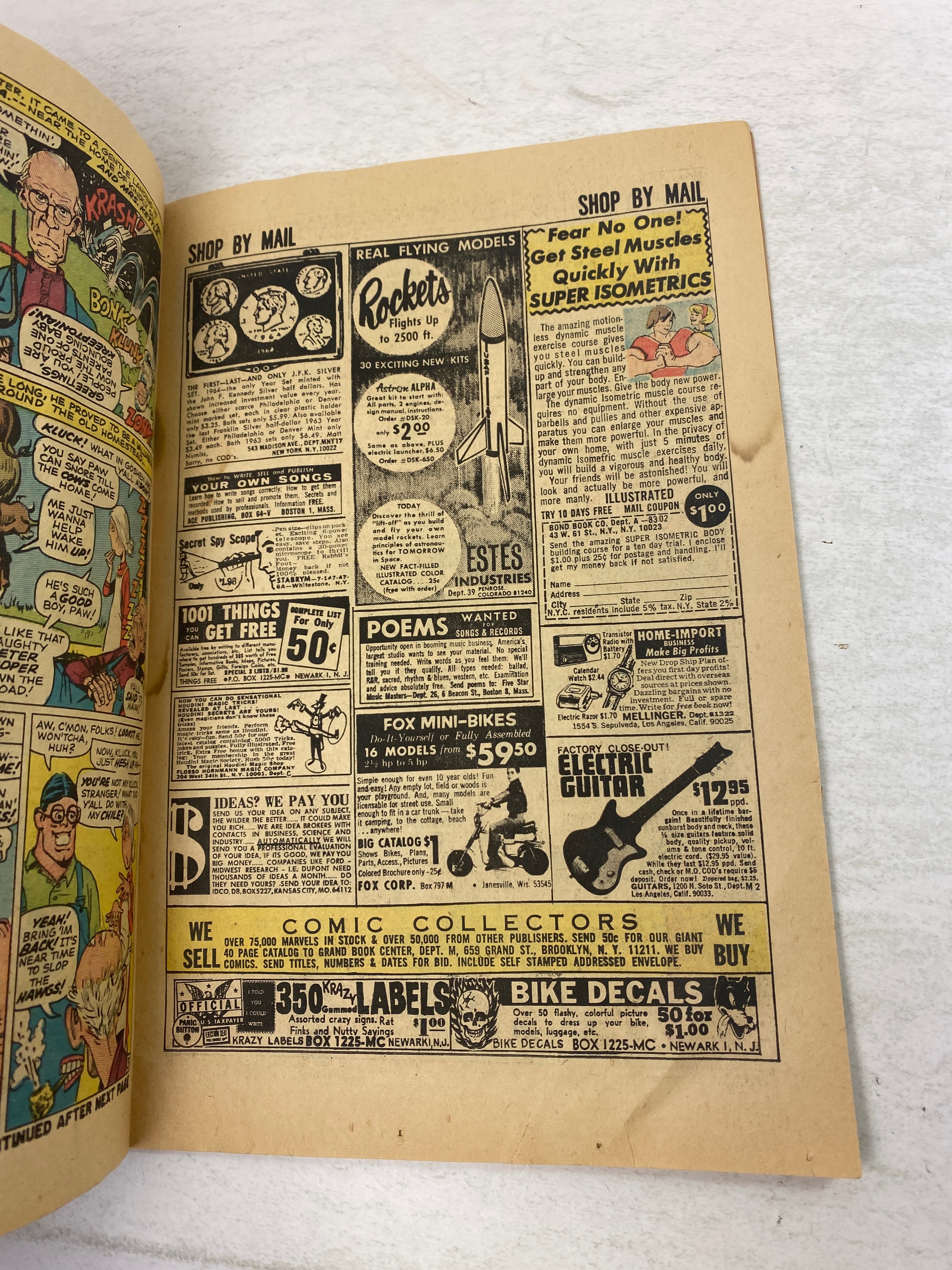 Lot of 2 Not Brand Echh Marvel Comics 1967