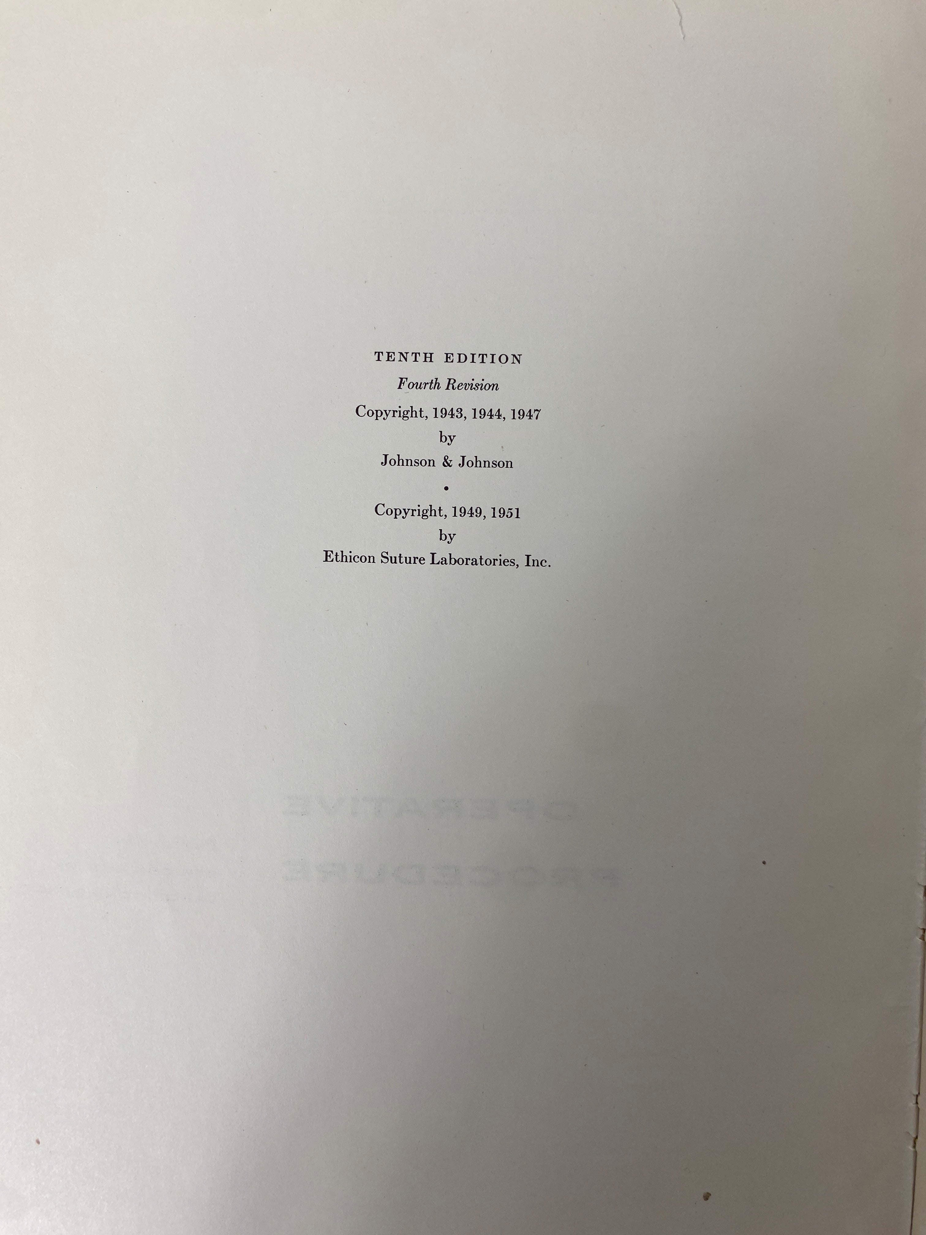 Lot of 2: Operative Procedure (1951)/Novocain (1952) Vintage SC