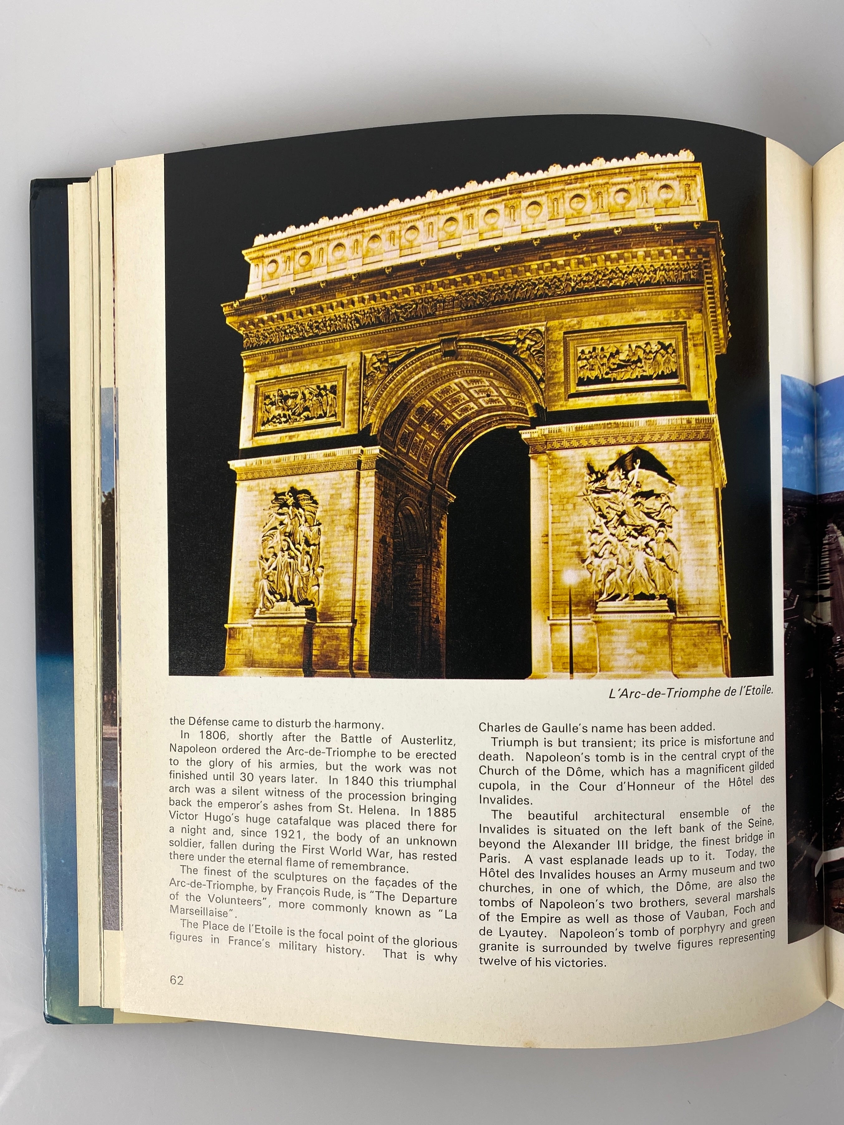 Lot of 2: Paris (1976) and Rome (1977) by Pierre Leprohon HC DJ