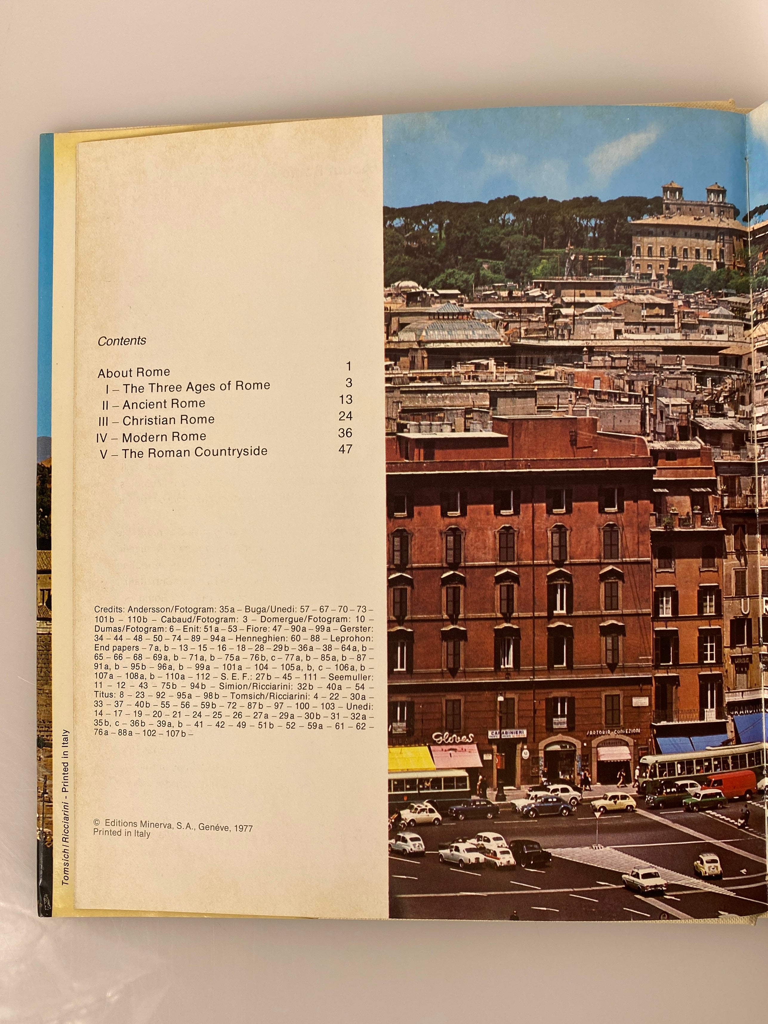 Lot of 2: Paris (1976) and Rome (1977) by Pierre Leprohon HC DJ