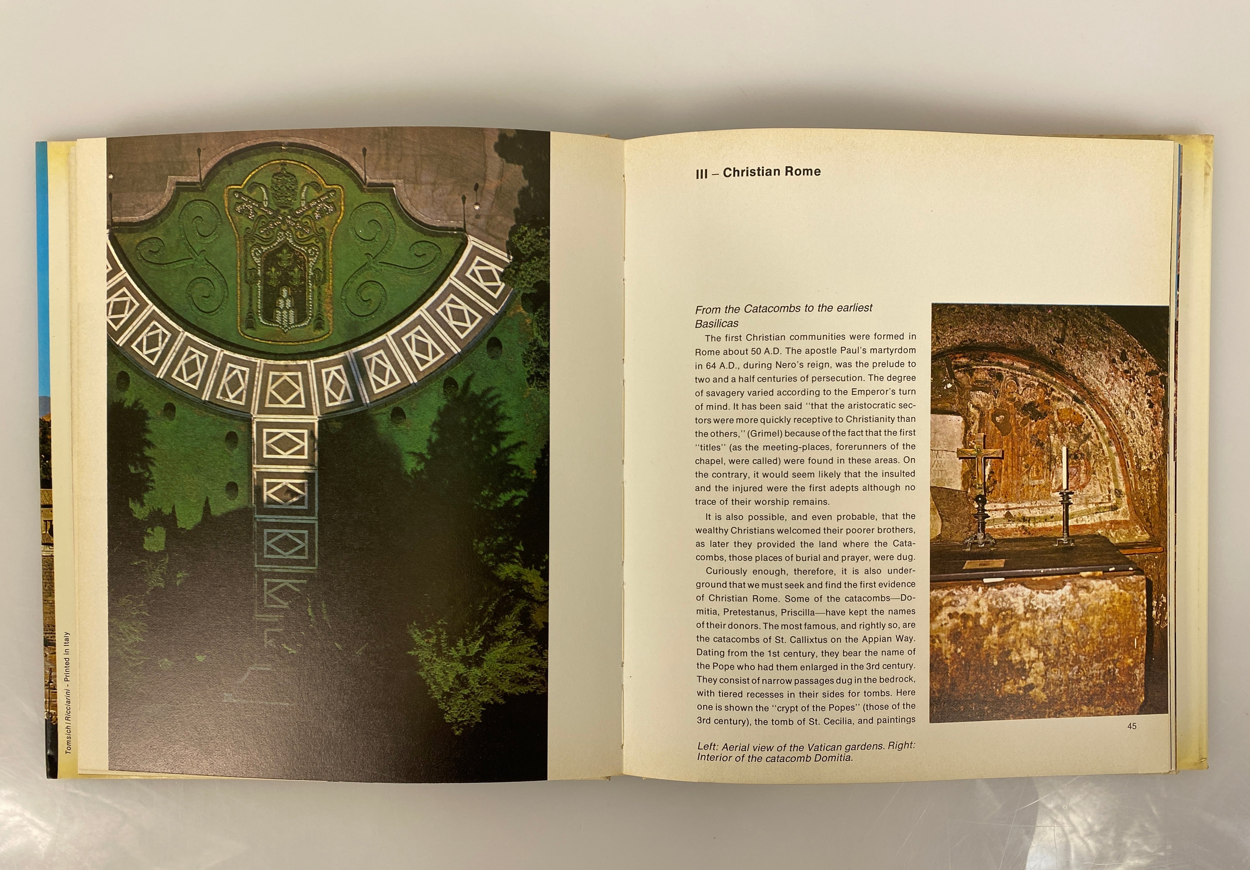 Lot of 2: Paris (1976) and Rome (1977) by Pierre Leprohon HC DJ