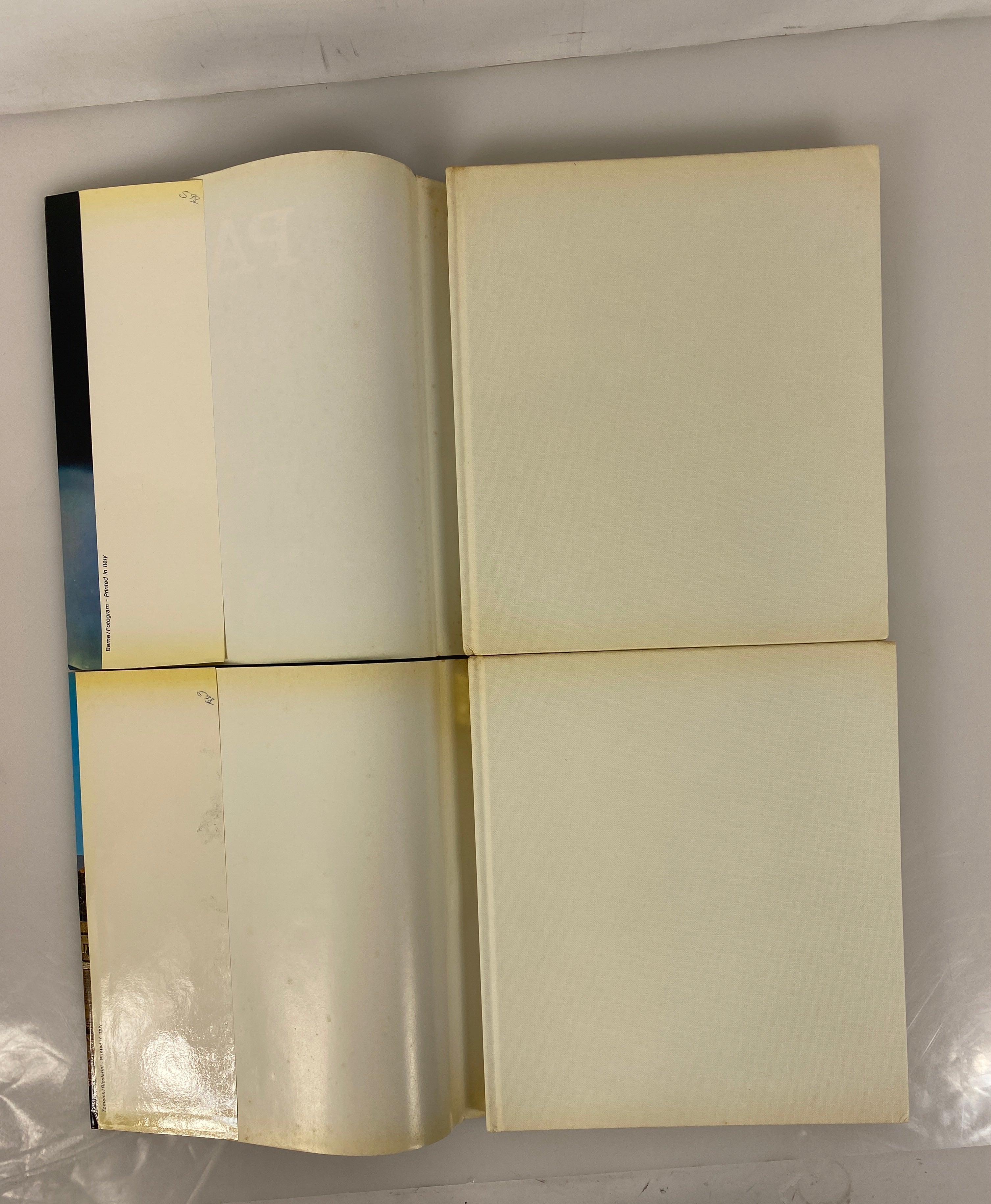 Lot of 2: Paris (1976) and Rome (1977) by Pierre Leprohon HC DJ