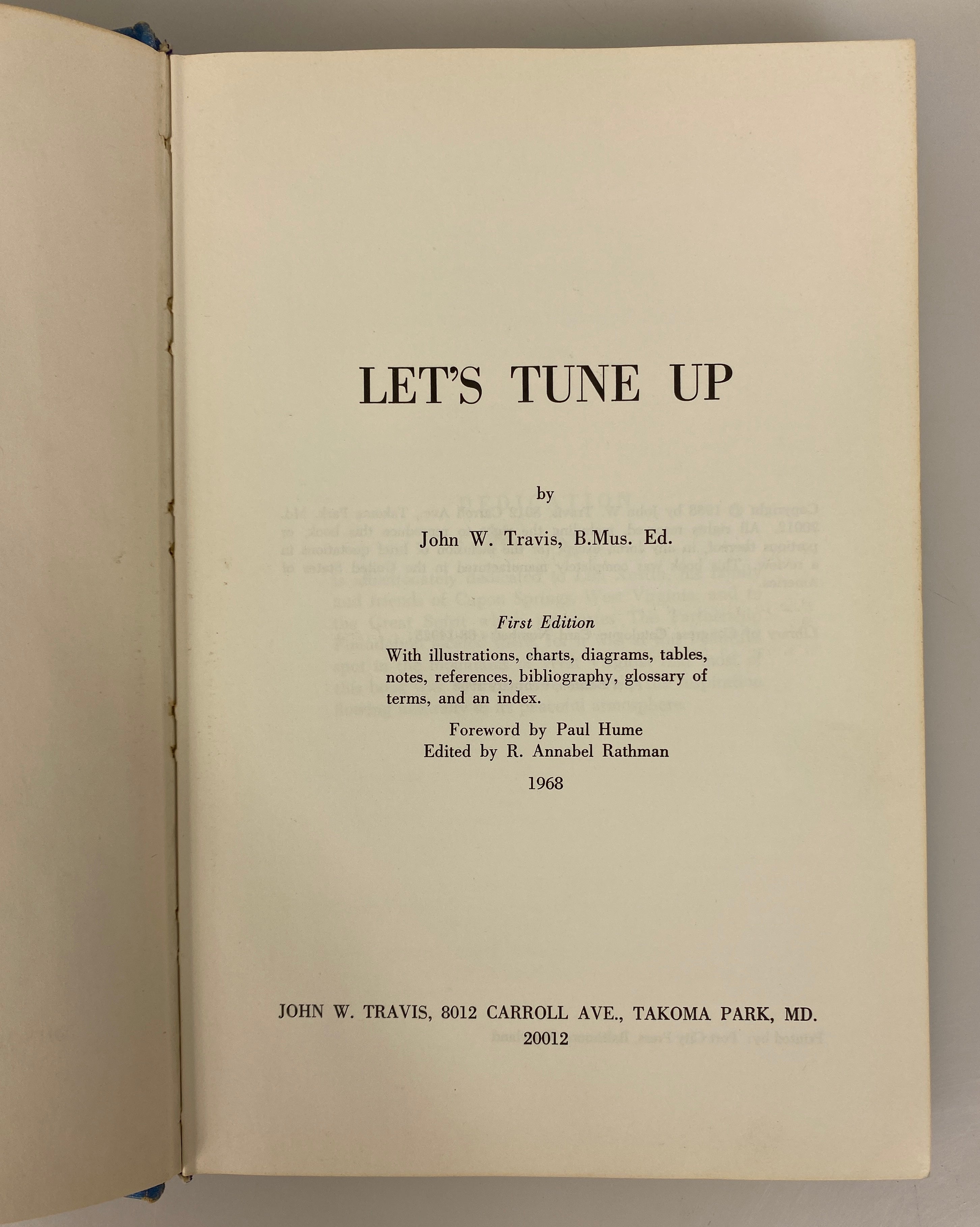 Lot of 2: Piano Tuning & Allied Arts/Let's Tune Up 1968-87 Vintage HC