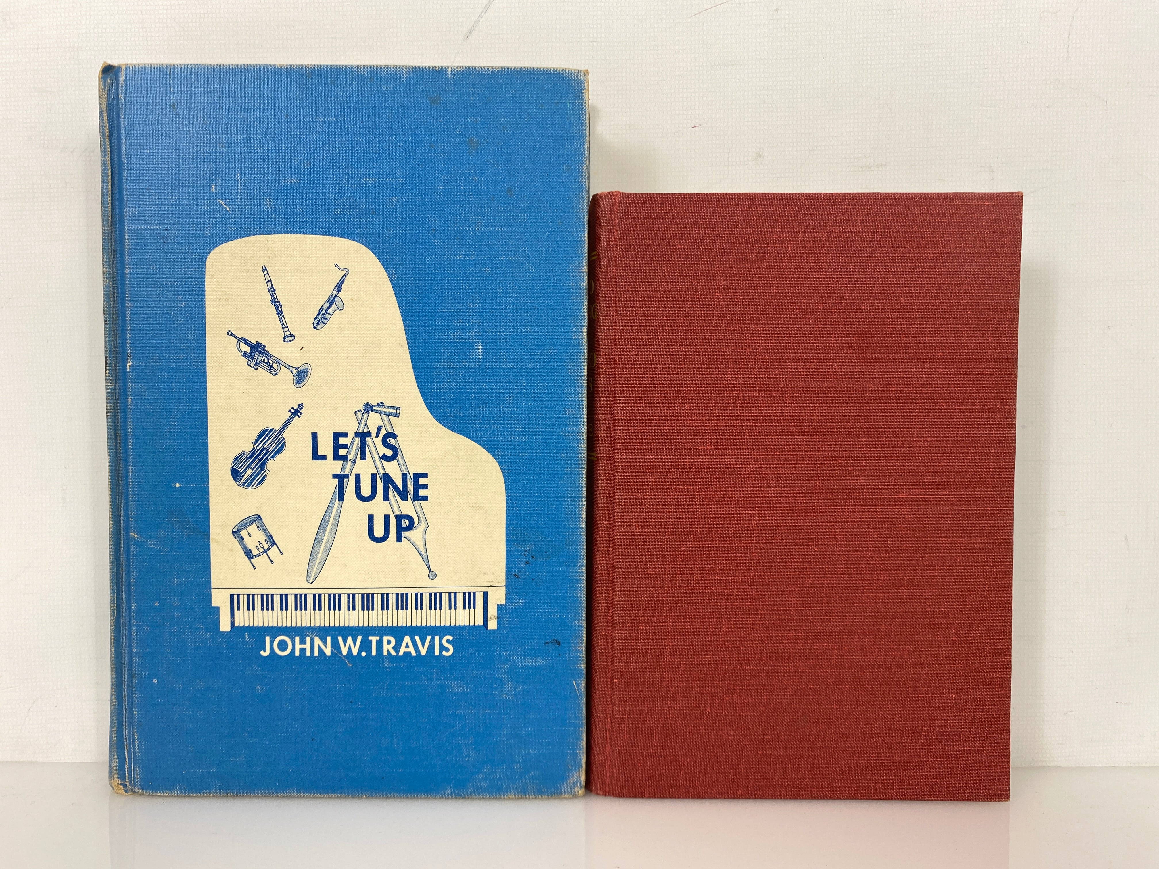 Lot of 2: Piano Tuning & Allied Arts/Let's Tune Up 1968-87 Vintage HC