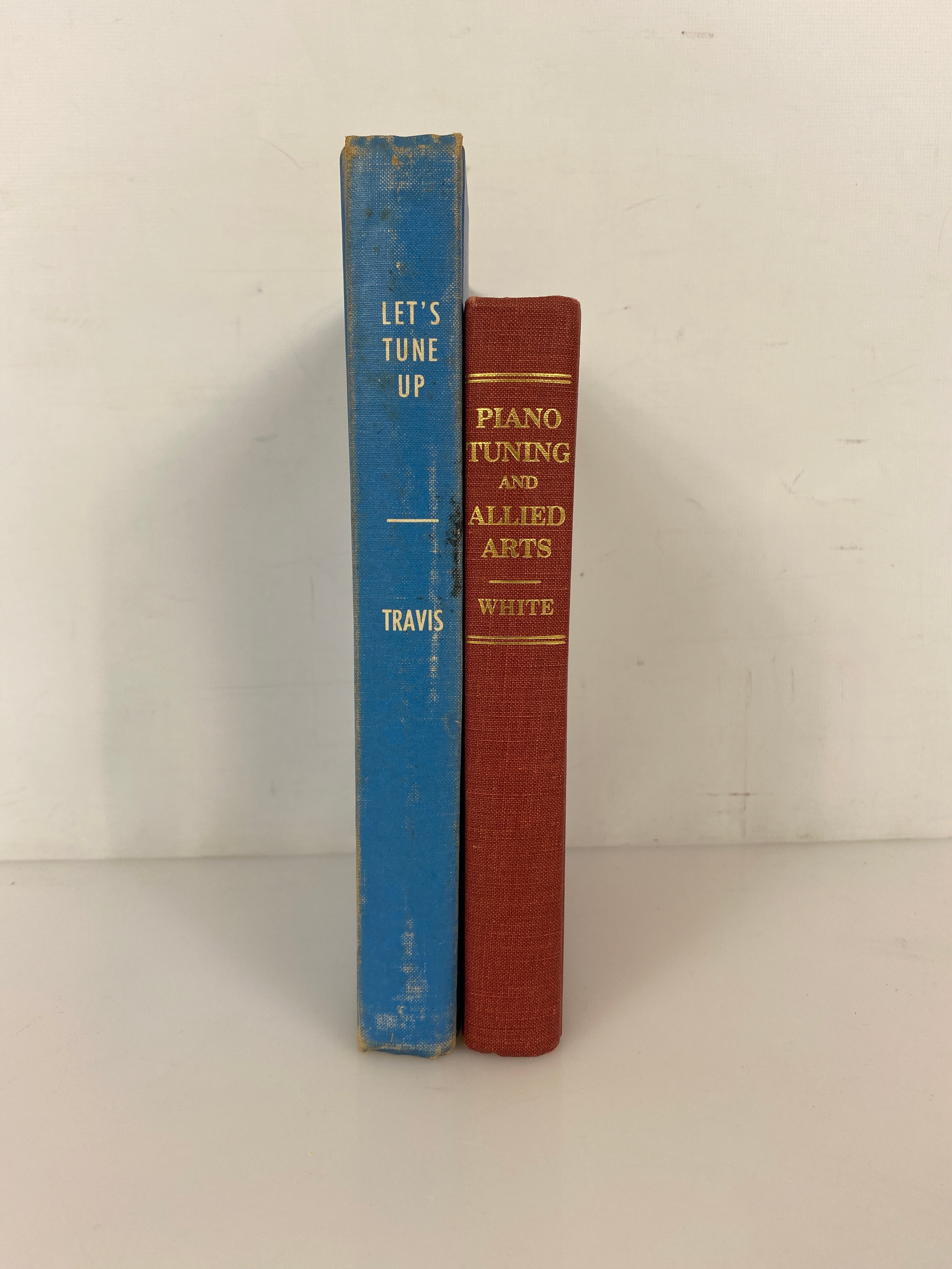 Lot of 2: Piano Tuning & Allied Arts/Let's Tune Up 1968-87 Vintage HC
