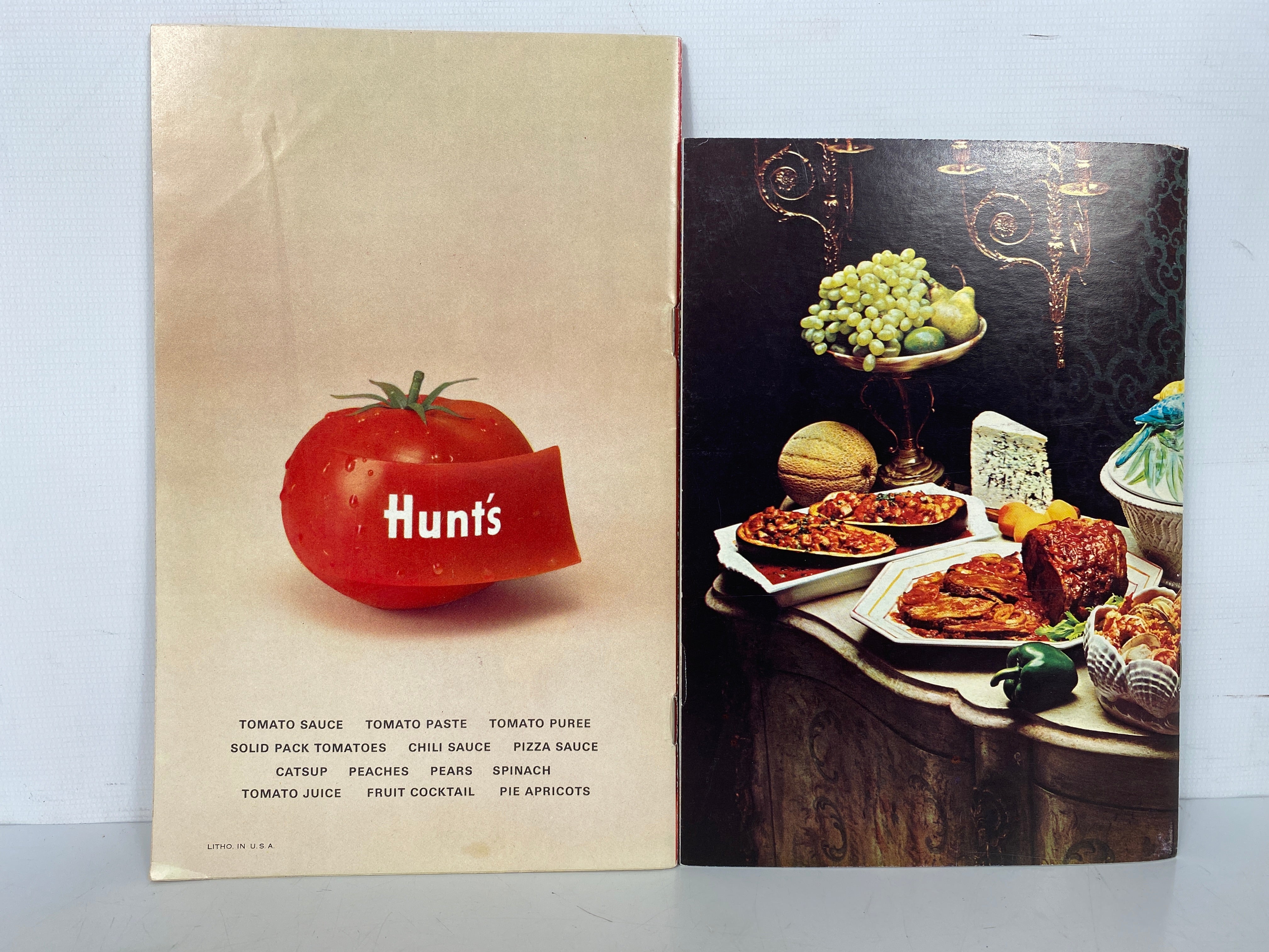 Lot of 2: Ragu More to Italian Cooking/Hunt's New Tomato Cookery Vintage SC