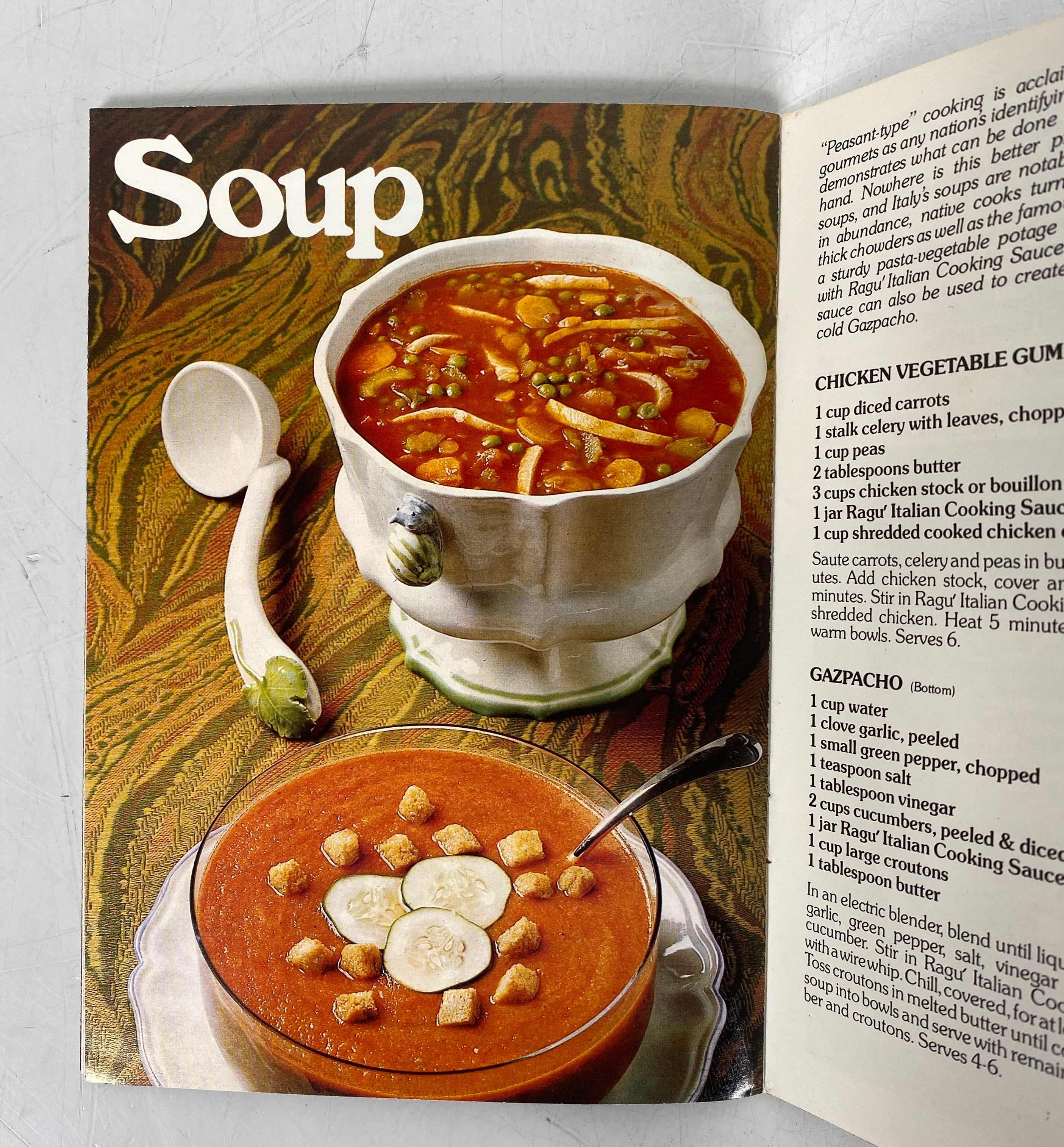 Lot of 2: Ragu More to Italian Cooking/Hunt's New Tomato Cookery Vintage SC