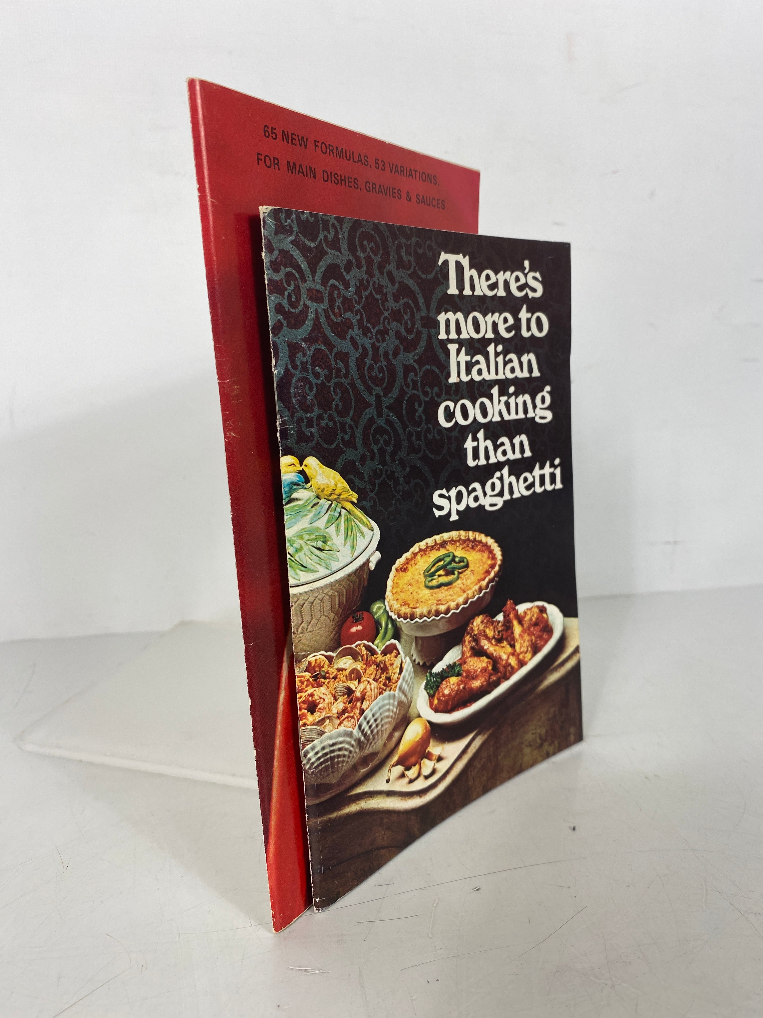 Lot of 2: Ragu More to Italian Cooking/Hunt's New Tomato Cookery Vintage SC