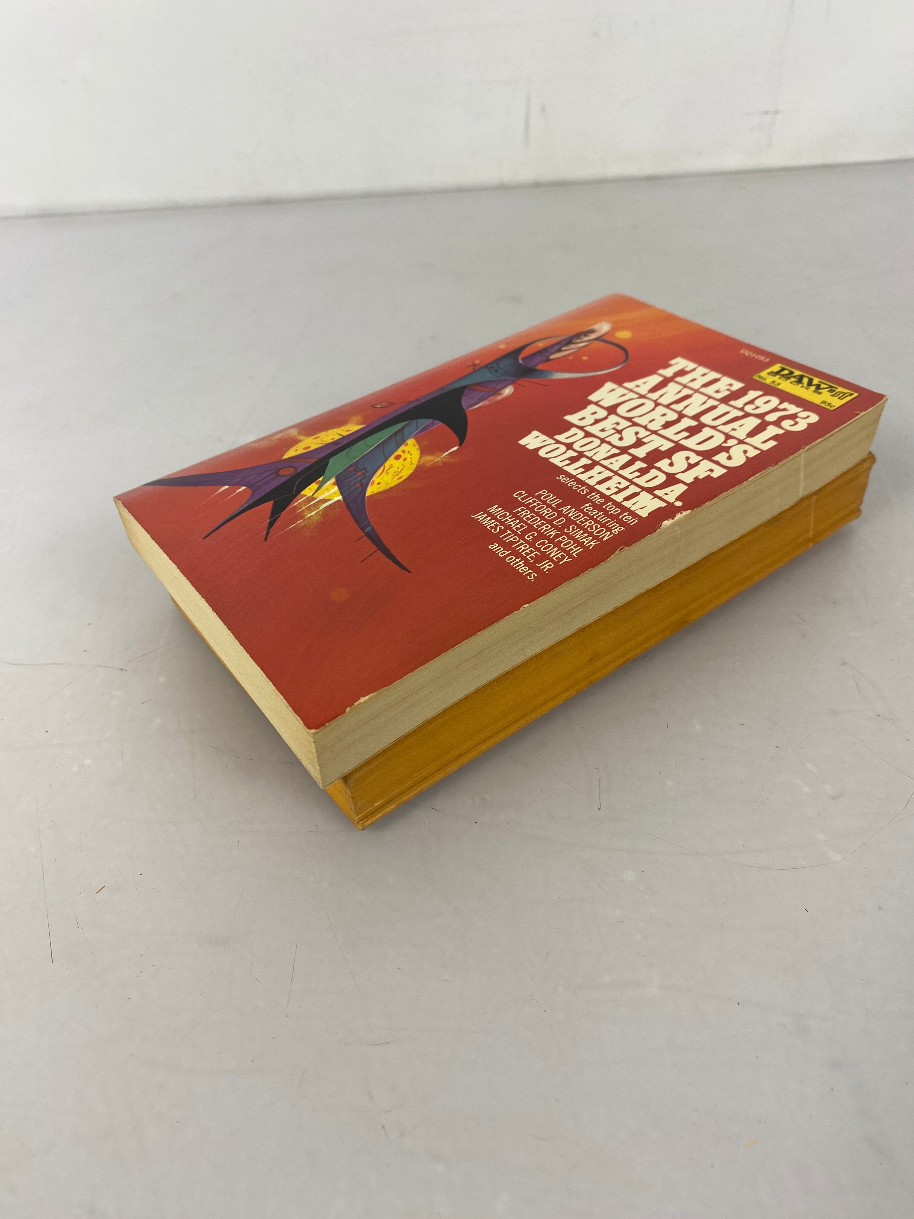 Lot of 2 Science Fiction World's Best Science Fiction 1969, 1973 SC