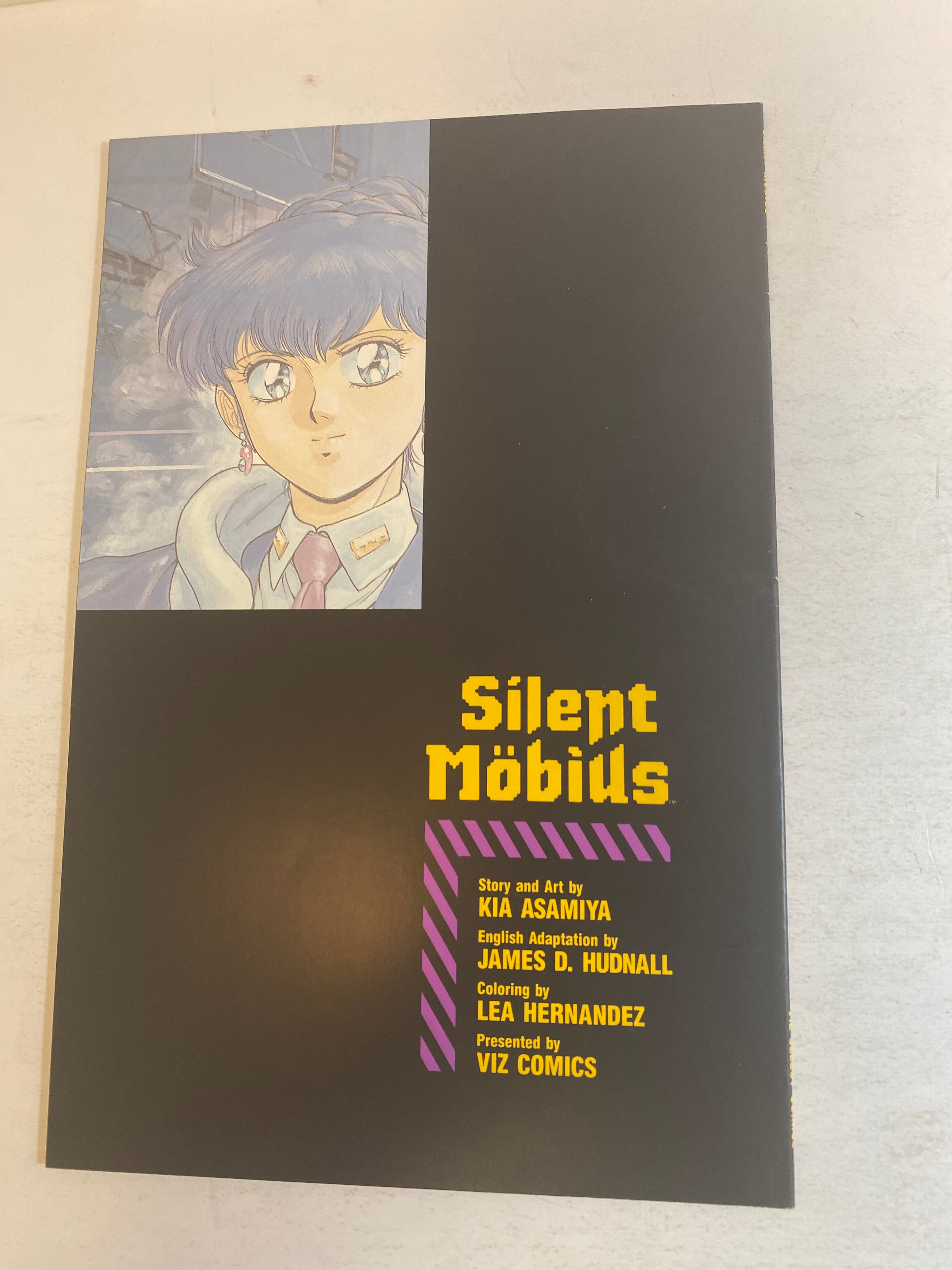 Lot of 2 Silent Mobius Viz Select Comic 1991