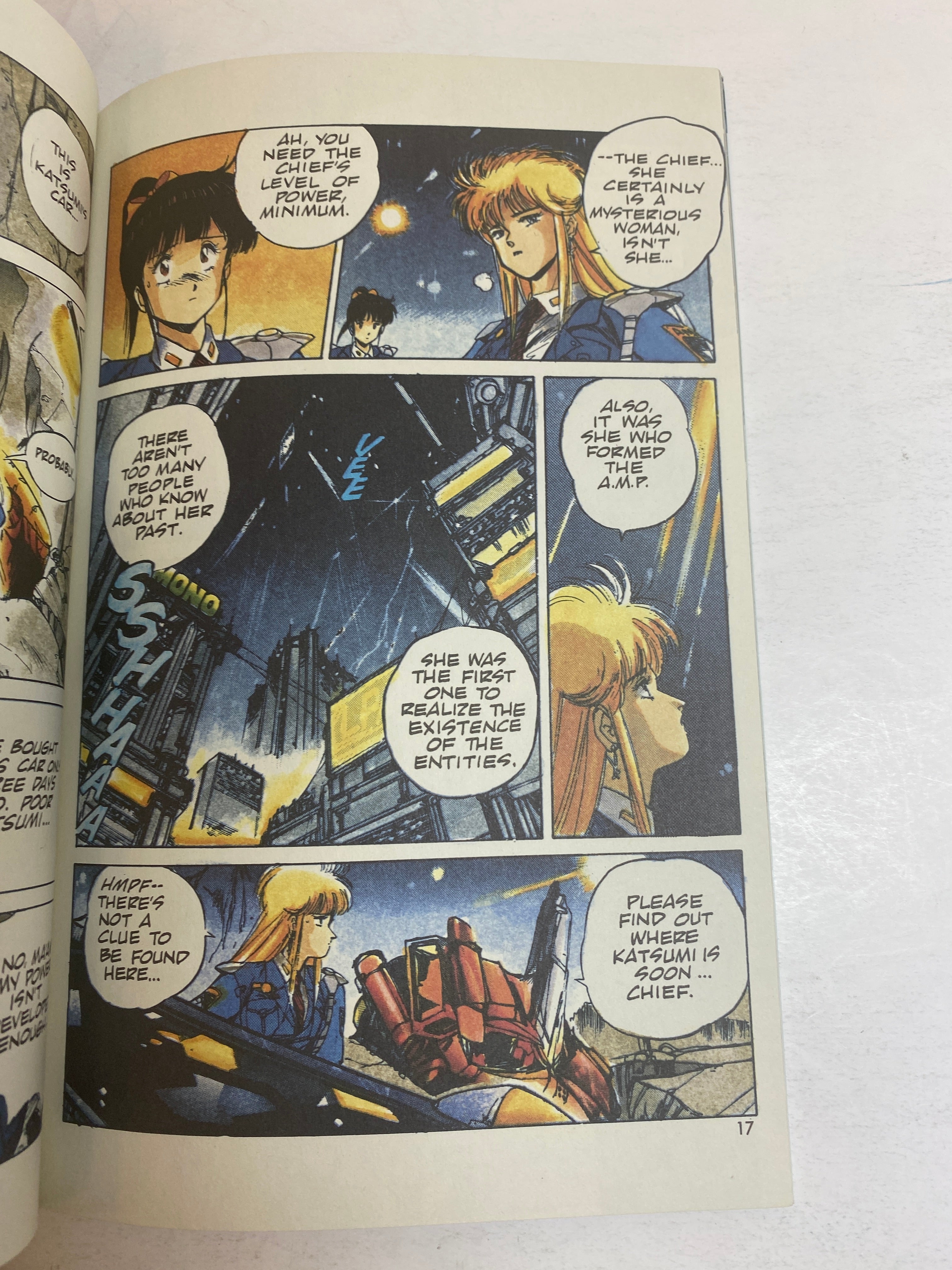 Lot of 2 Silent Mobius Viz Select Comic 1991