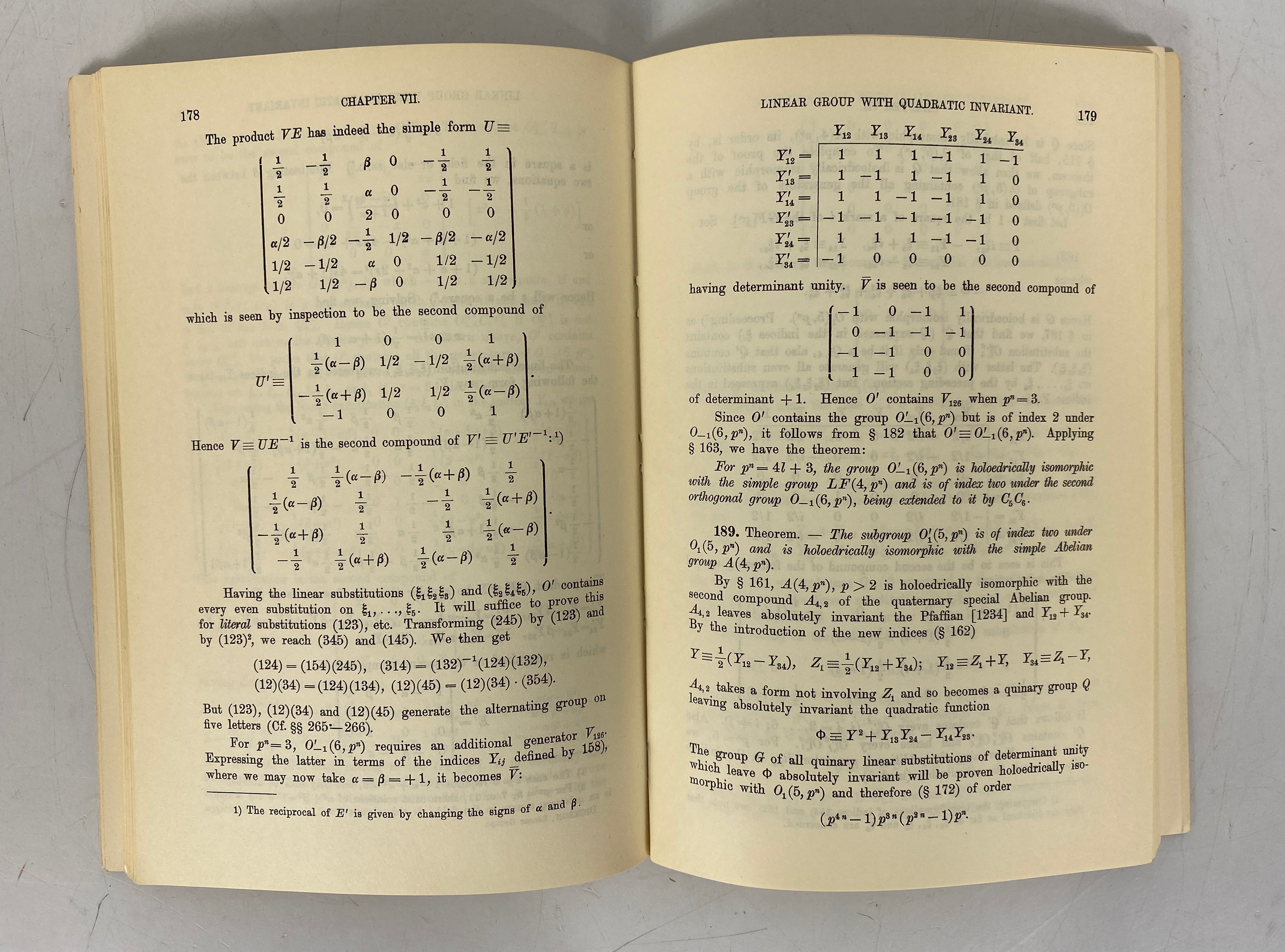 Lot of 2: Soluble & Nilpotent Linear Groups/Linear Groups & Galois Theory