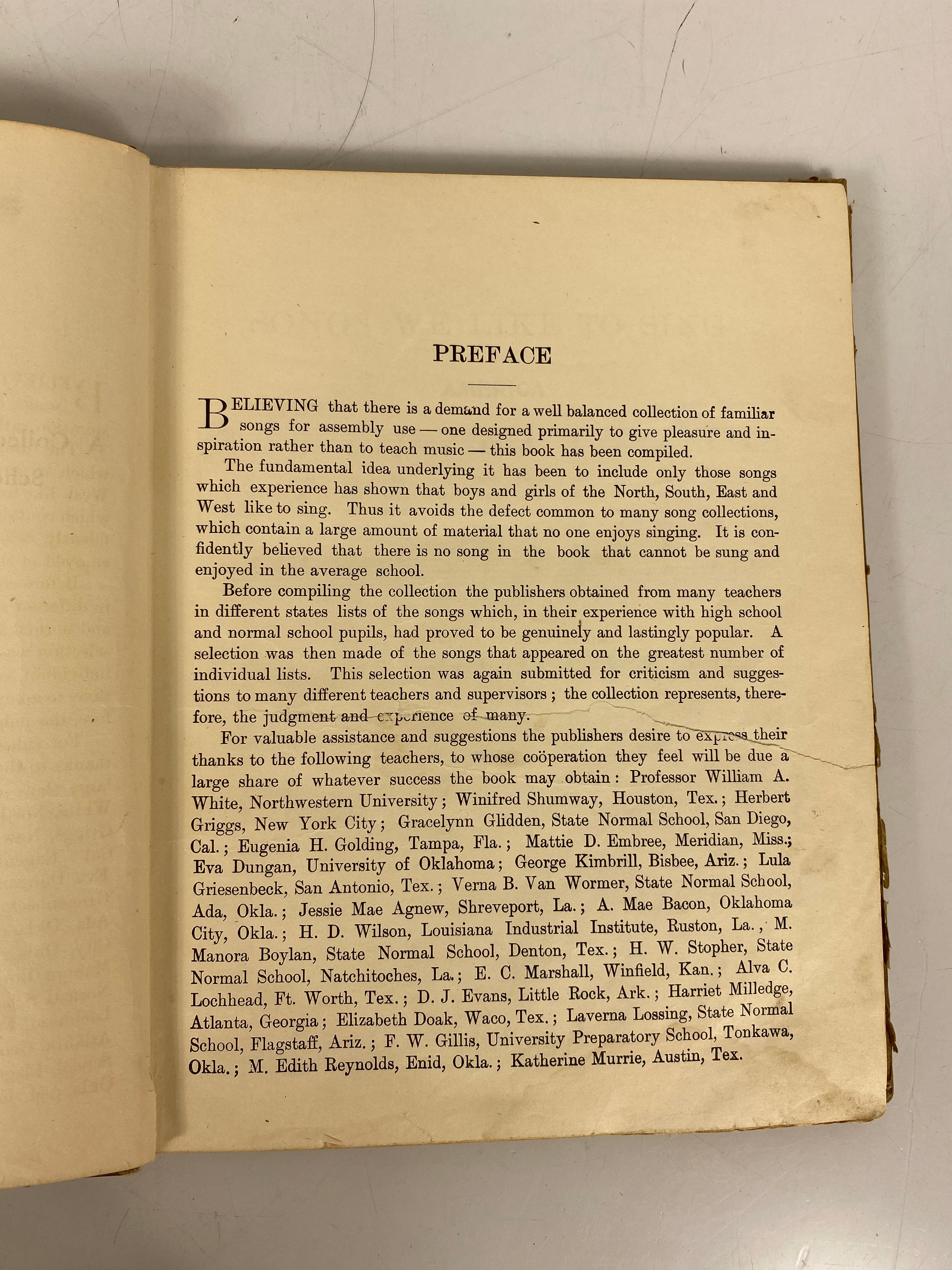 Lot of 2: Songs We Like to Sing/Tunes & Harmonies 1912-1943 HC