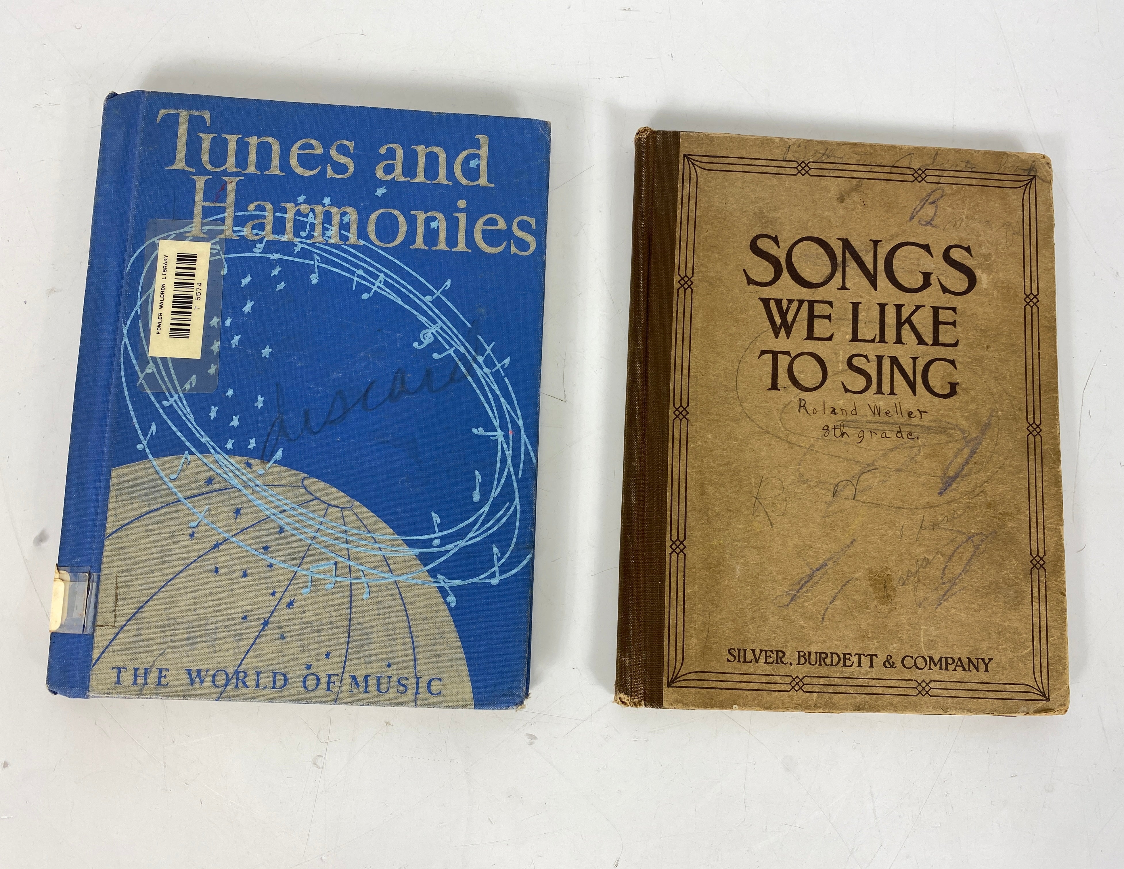Lot of 2: Songs We Like to Sing/Tunes & Harmonies 1912-1943 HC