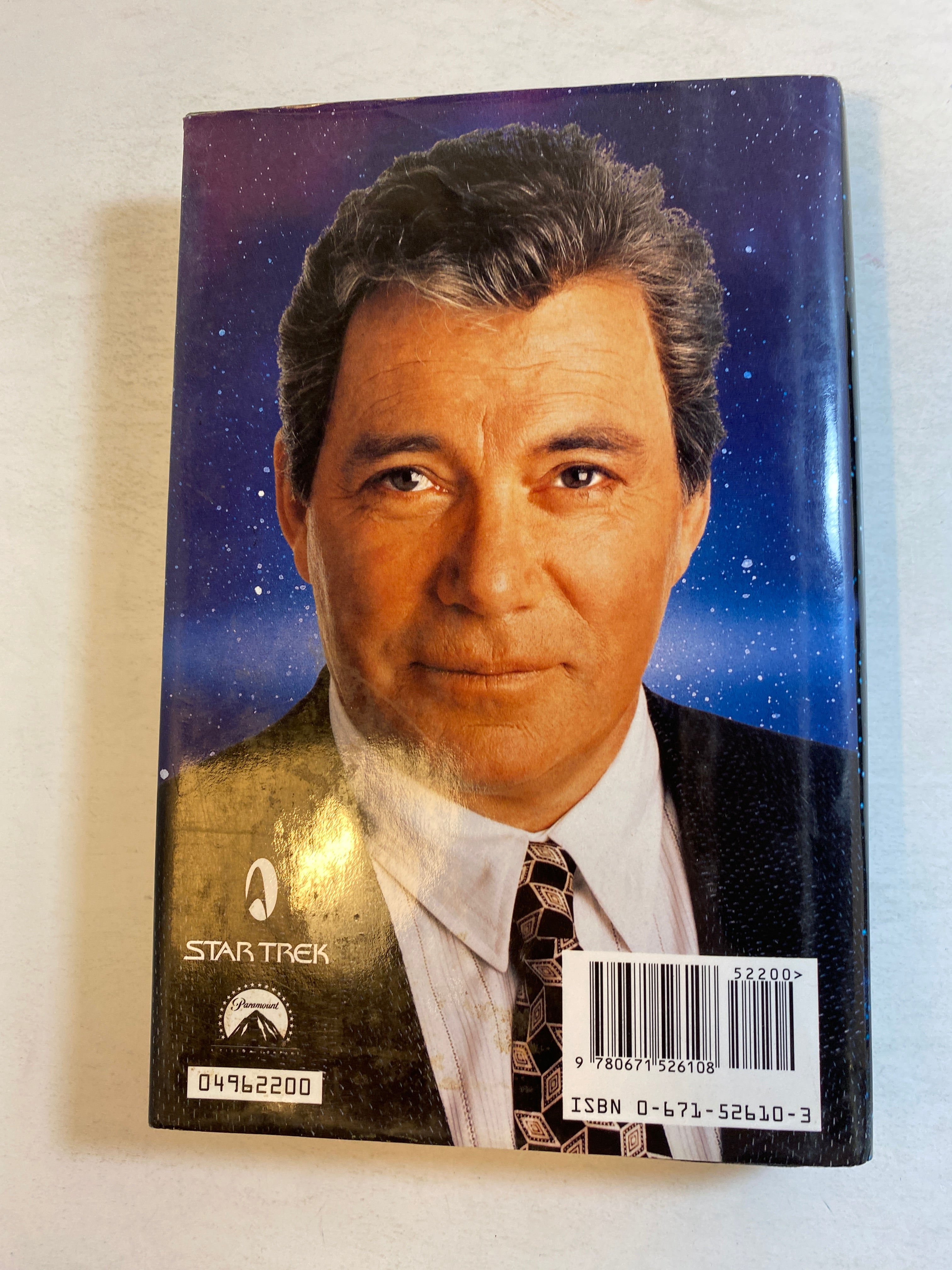 Lot of 2 Star Trek William Shatner Novels HCDJ 1995-1996