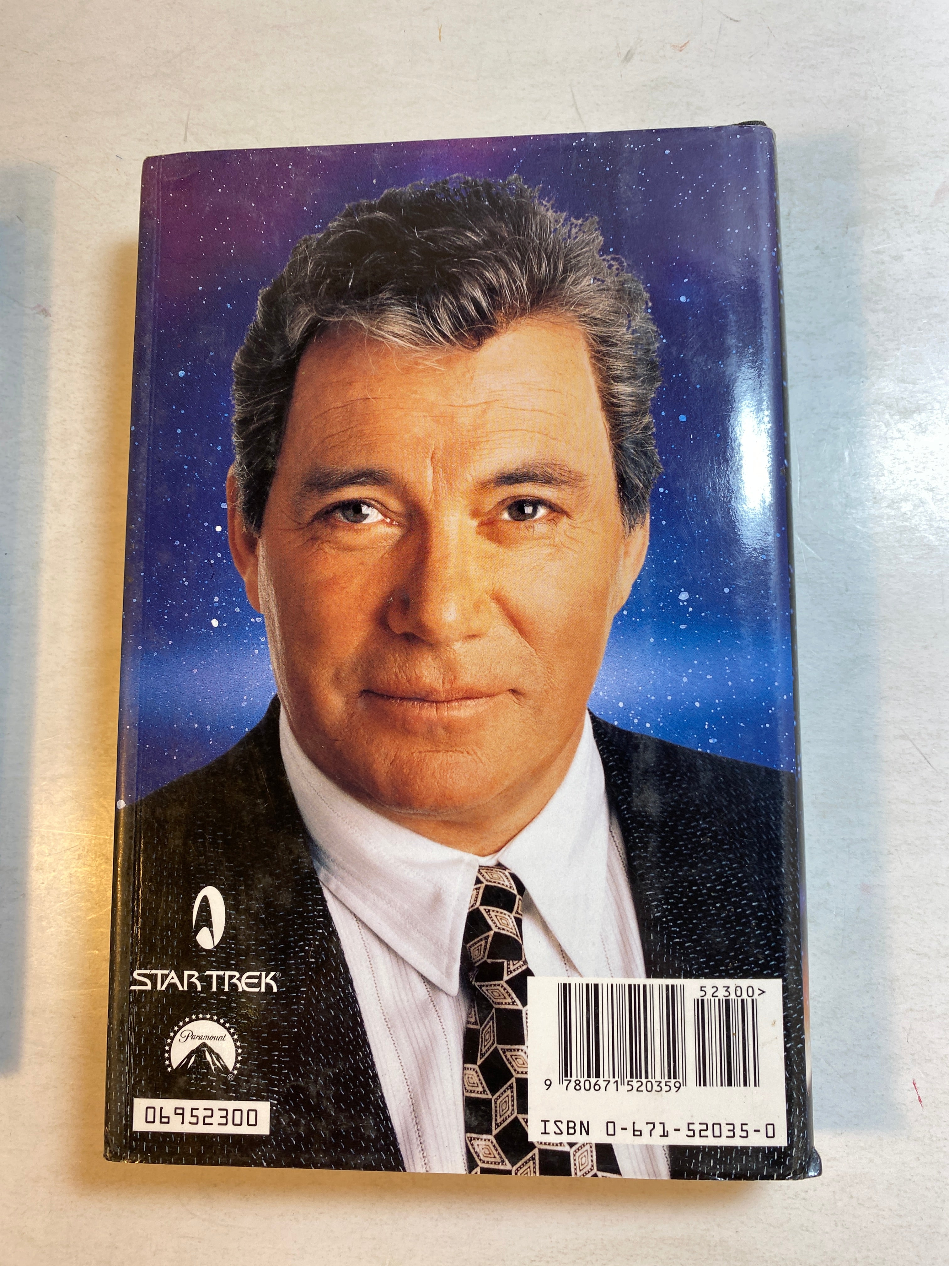 Lot of 2 Star Trek William Shatner Novels HCDJ 1995-1996