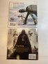 Lot of 2 Star Wars Read Along Kids Books w/ CDs 2015
