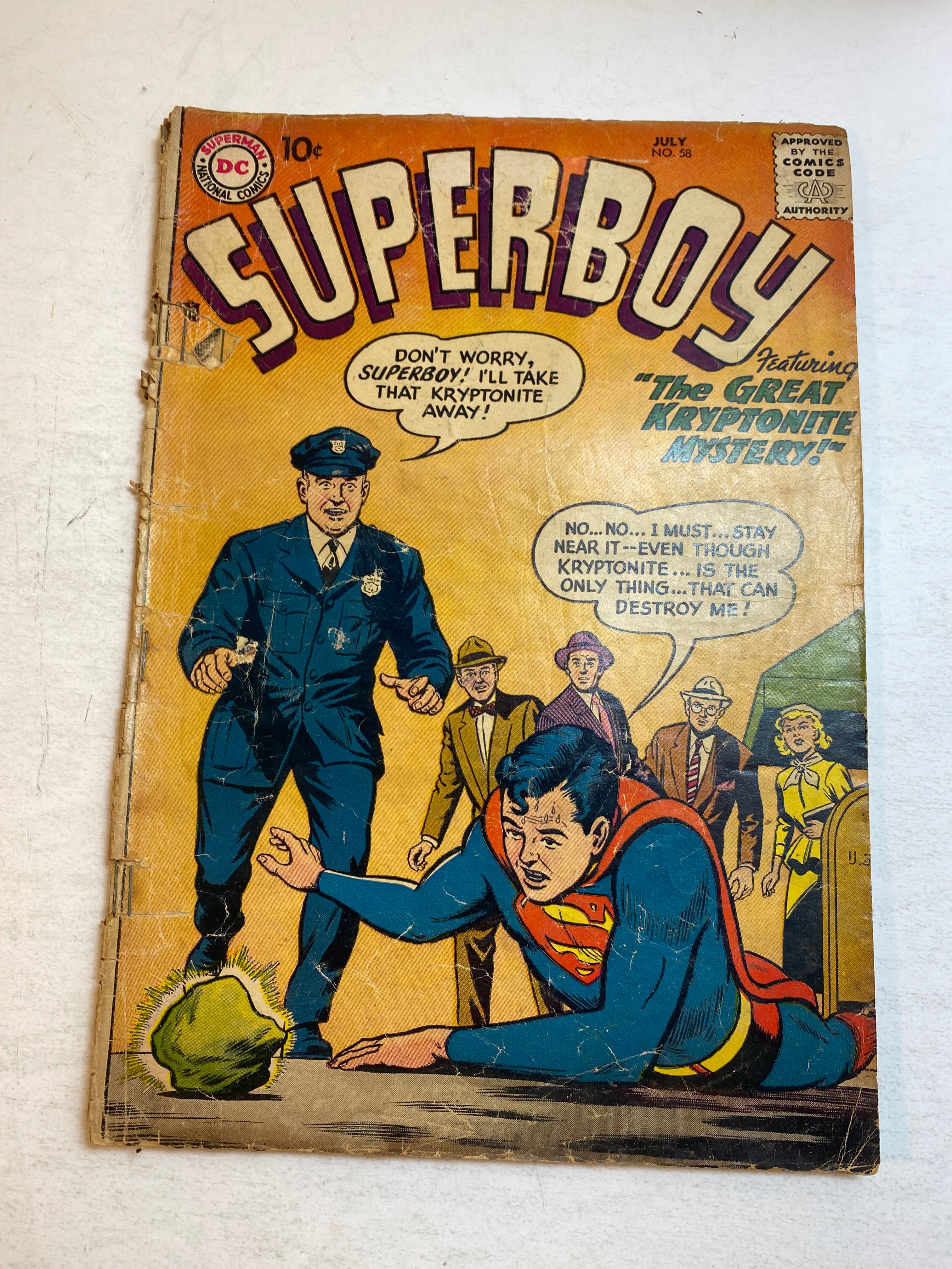 Lot of 2 Superboy DC Comics 1957-1959