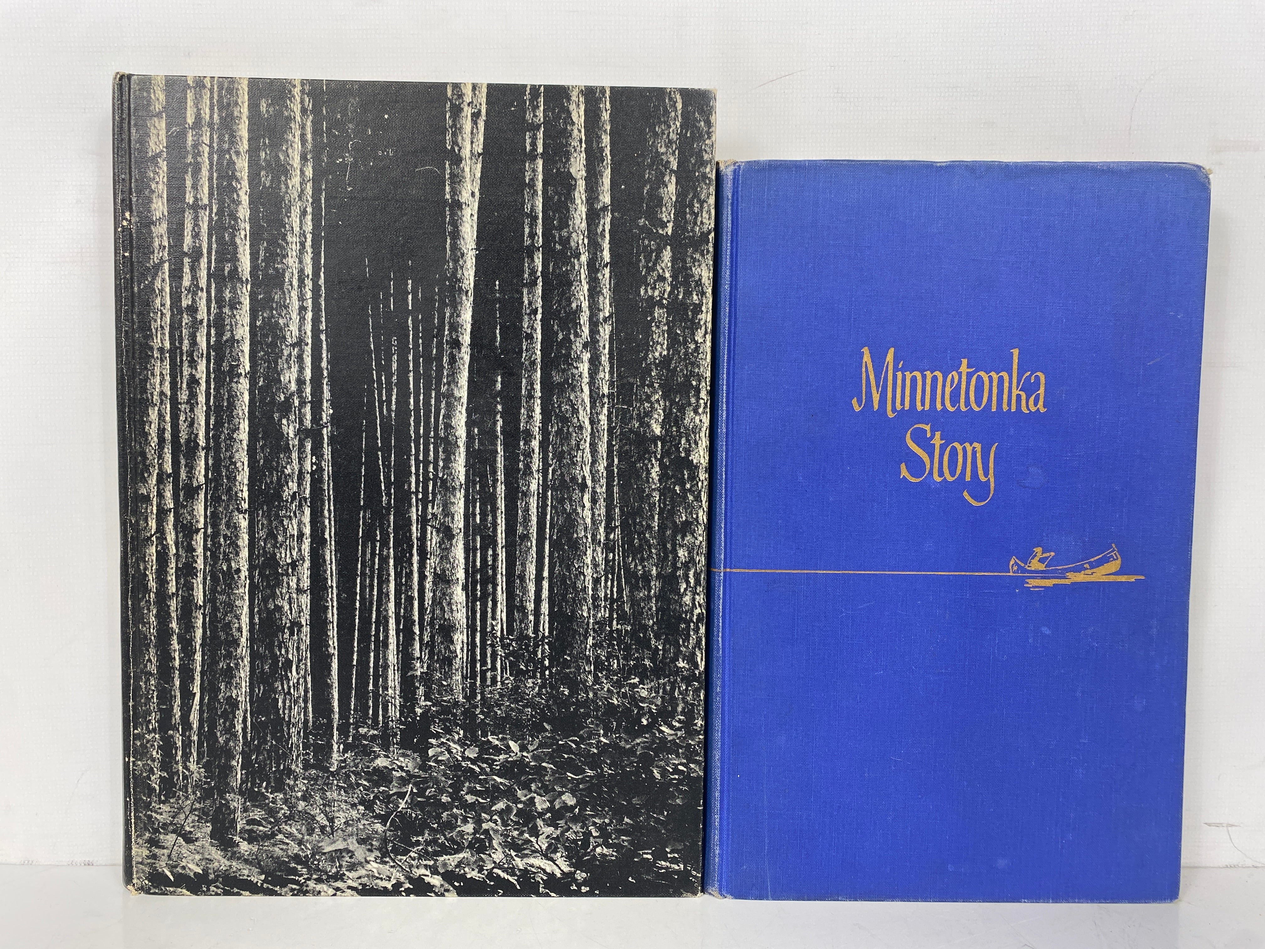 Lot of 2: The Face of Minnesota/Minnetonka Story 1950-1958 Vintage HC