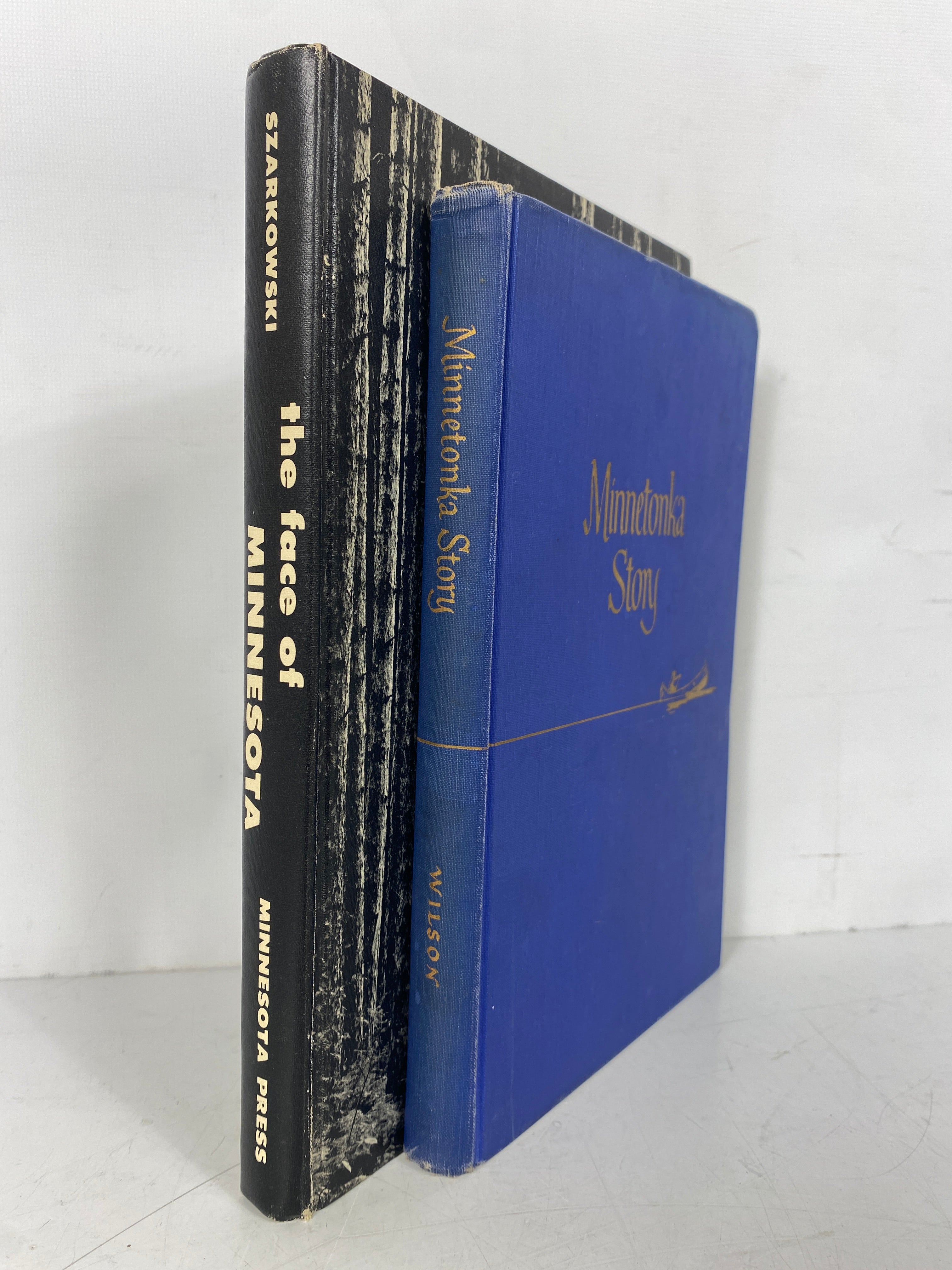 Lot of 2: The Face of Minnesota/Minnetonka Story 1950-1958 Vintage HC