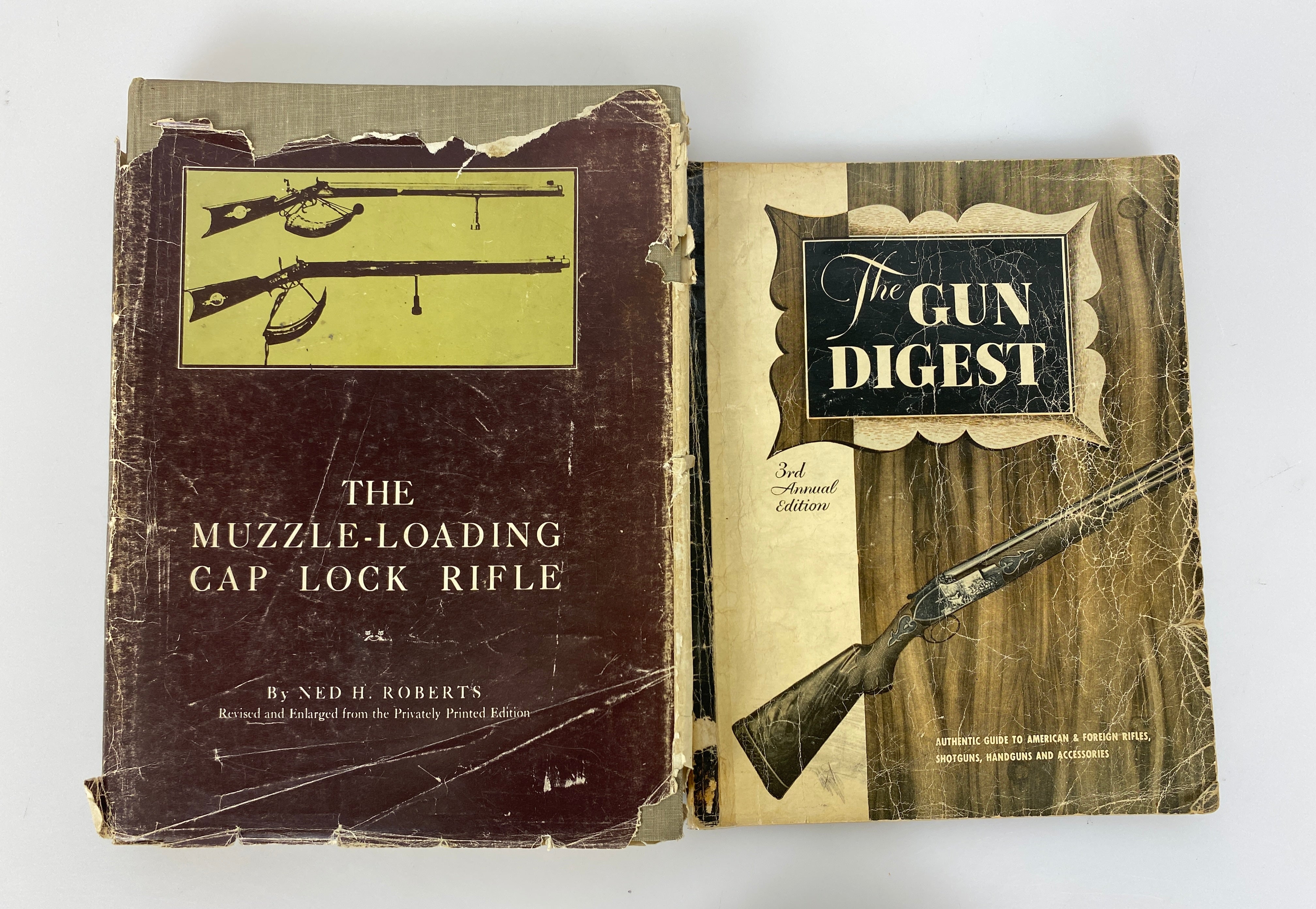 Lot of 2: The Gun Digest (1947)/The Muzzle-Loading Cap Lock Rifle (1952)