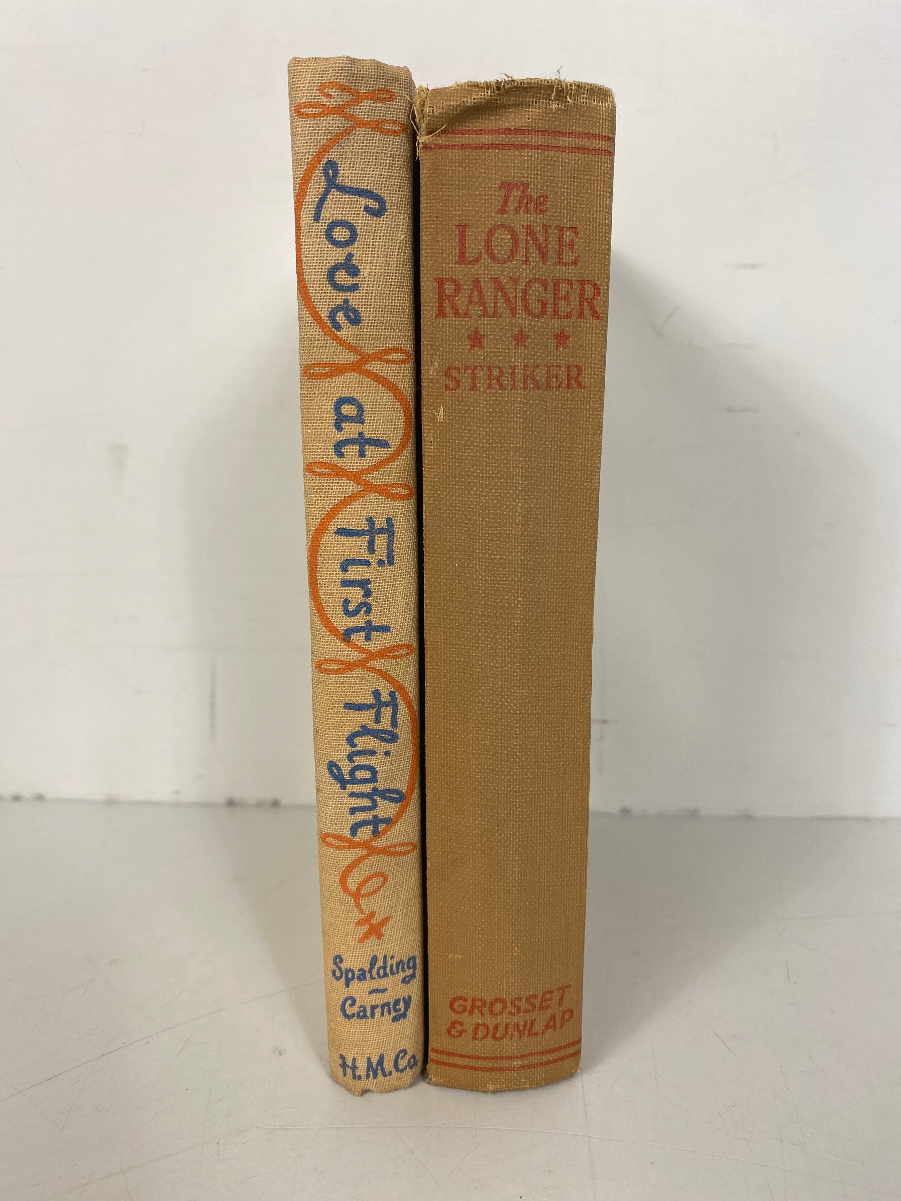 Lot of 2: The Lone Ranger (1936,1st)/Love at First Flight (1943) HC