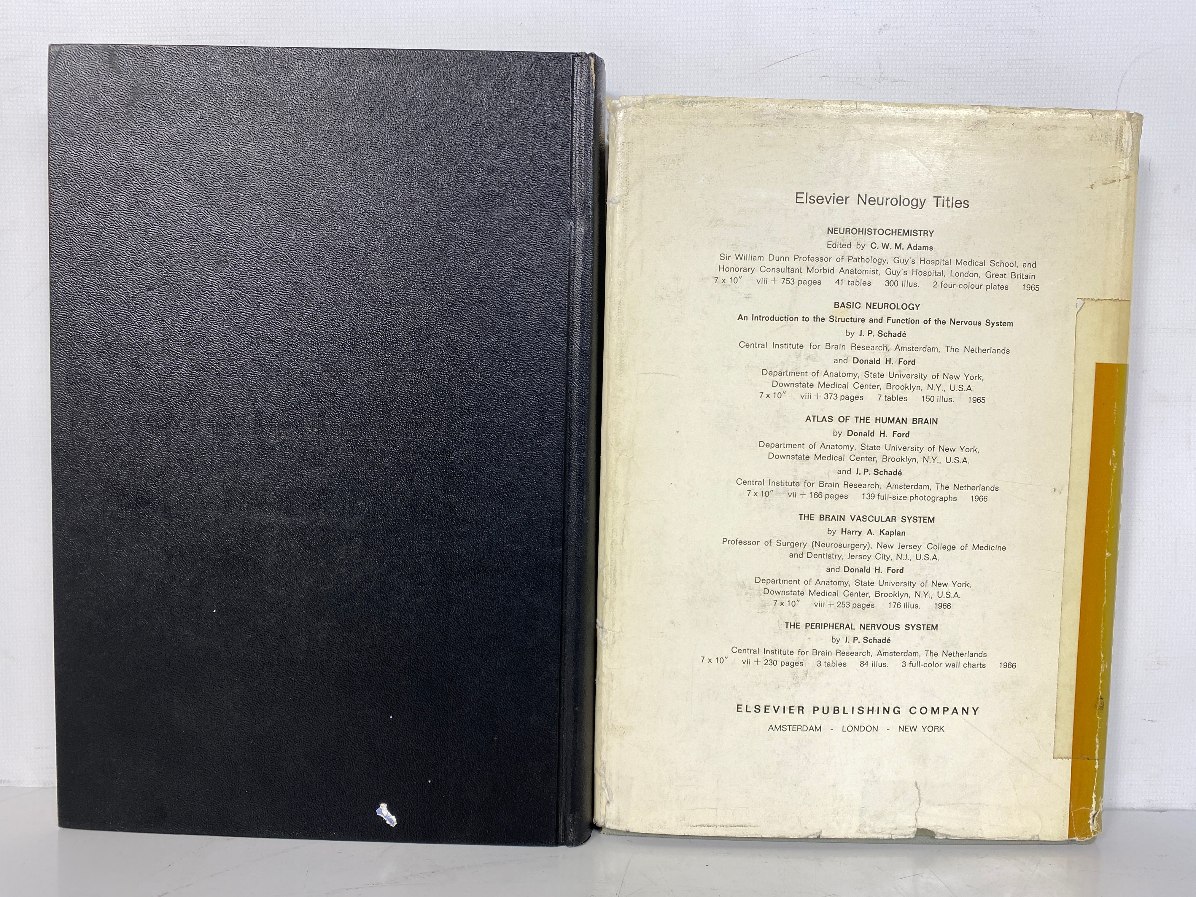 Lot of 2: The Neuron/Applied Neurochemistry 1967-1968 HC