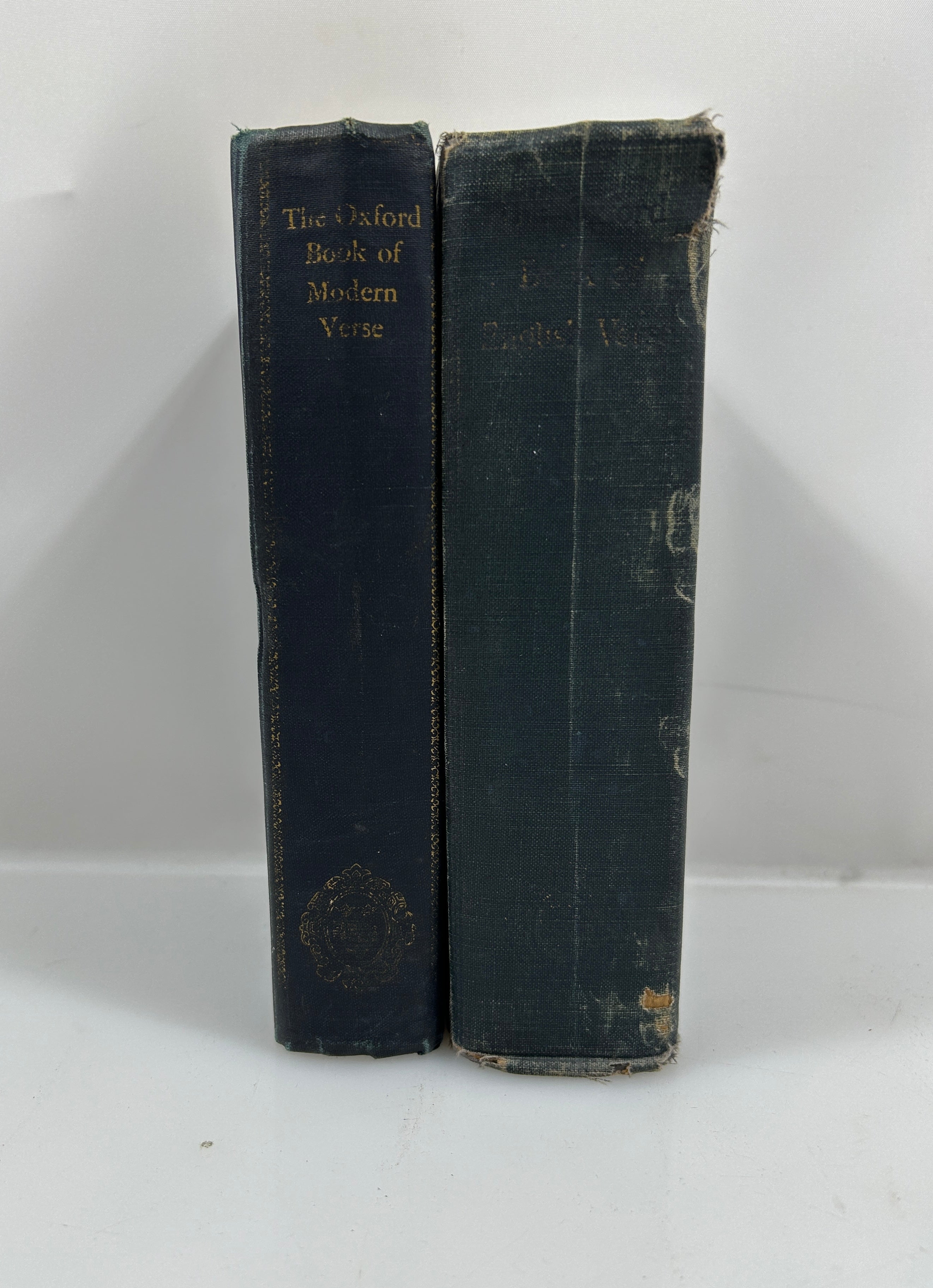 Lot of 2: The Oxford Book of Modern Verse (1947)/English Verse (1953) HC