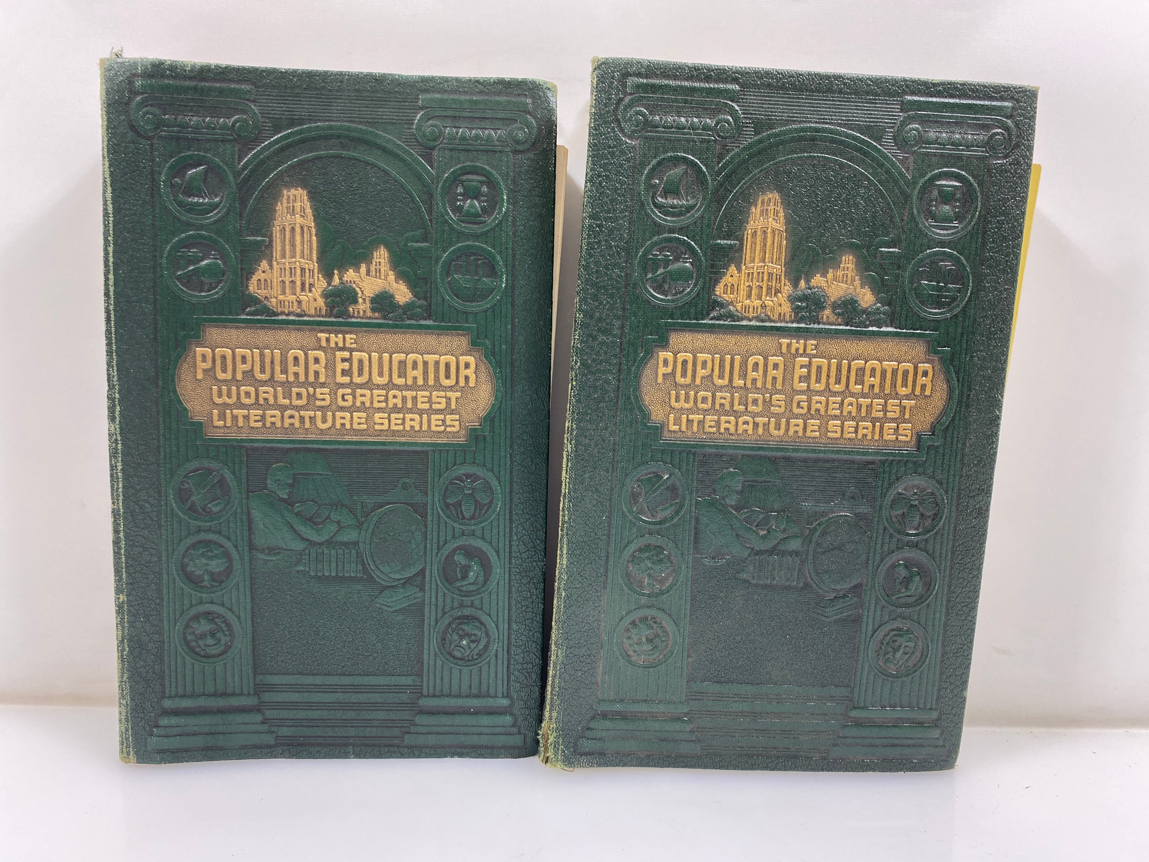 Lot of 2 The Popular Educator Pages 4417-4968 & 6625-7176 1940 HC