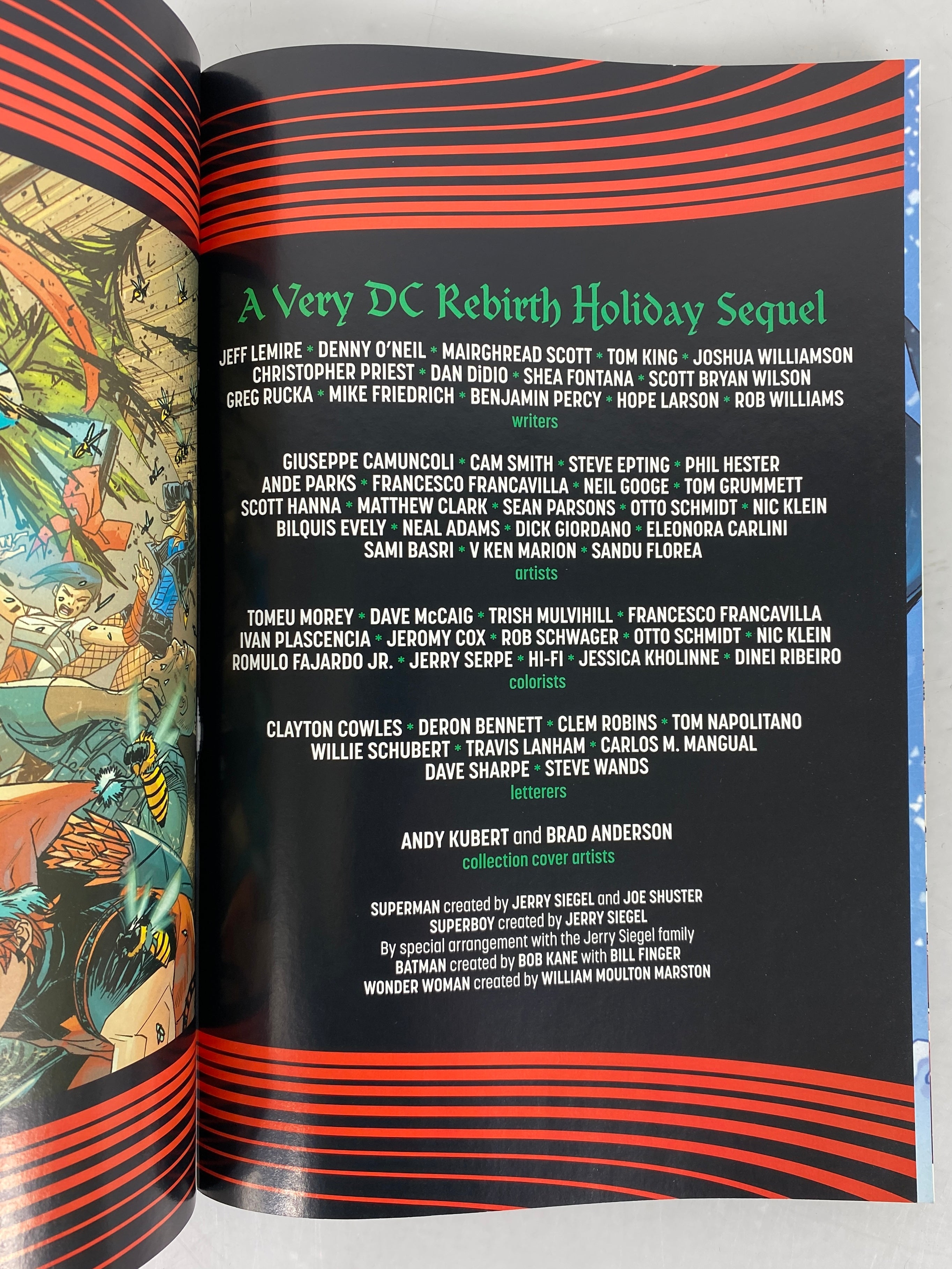 Lot of 2 Titans and Holiday Sequel (DC 2018) Graphic Novels SC