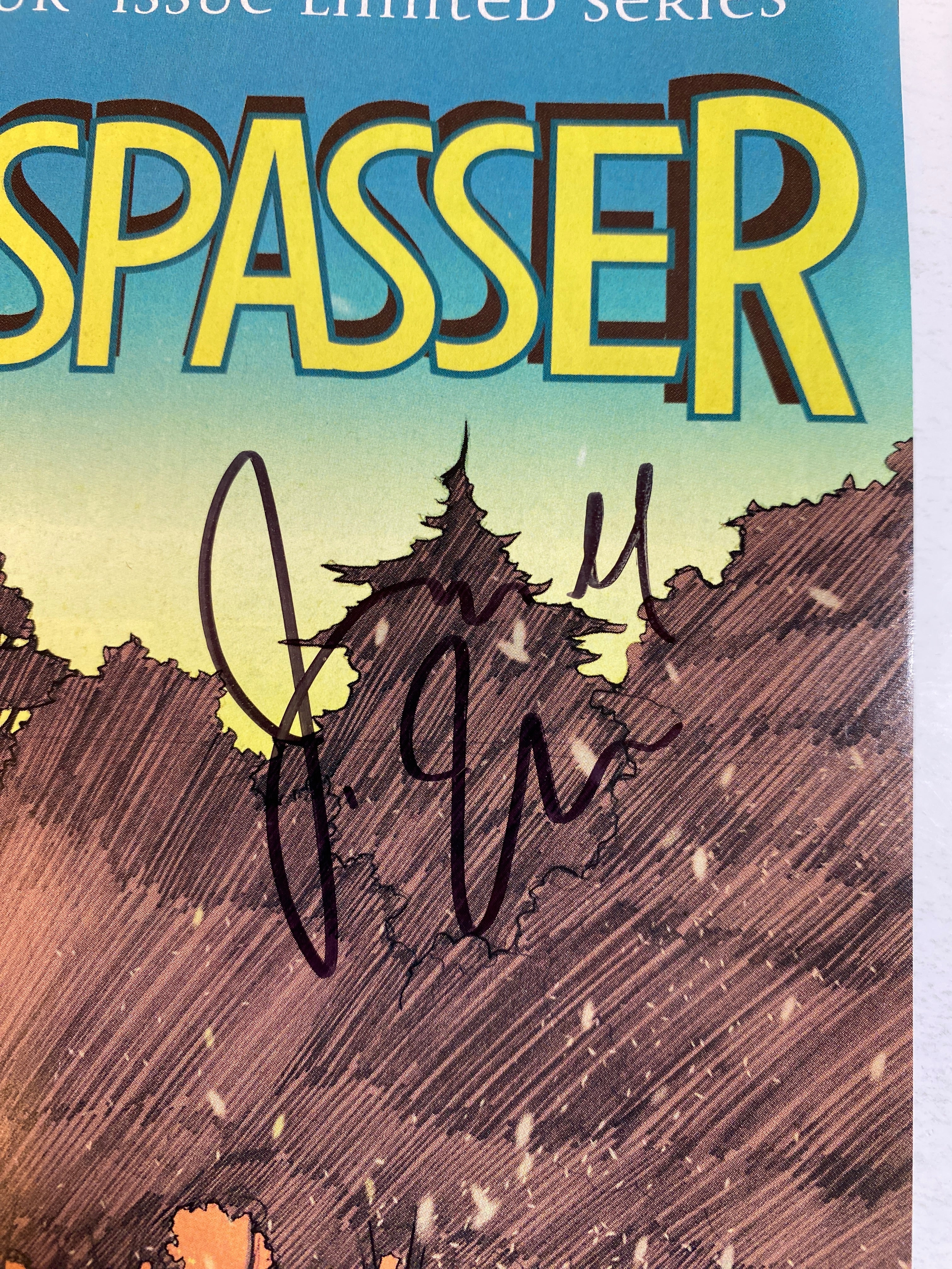 Lot of 2 Trespasser Alterna Comic Books 2017 *signed*