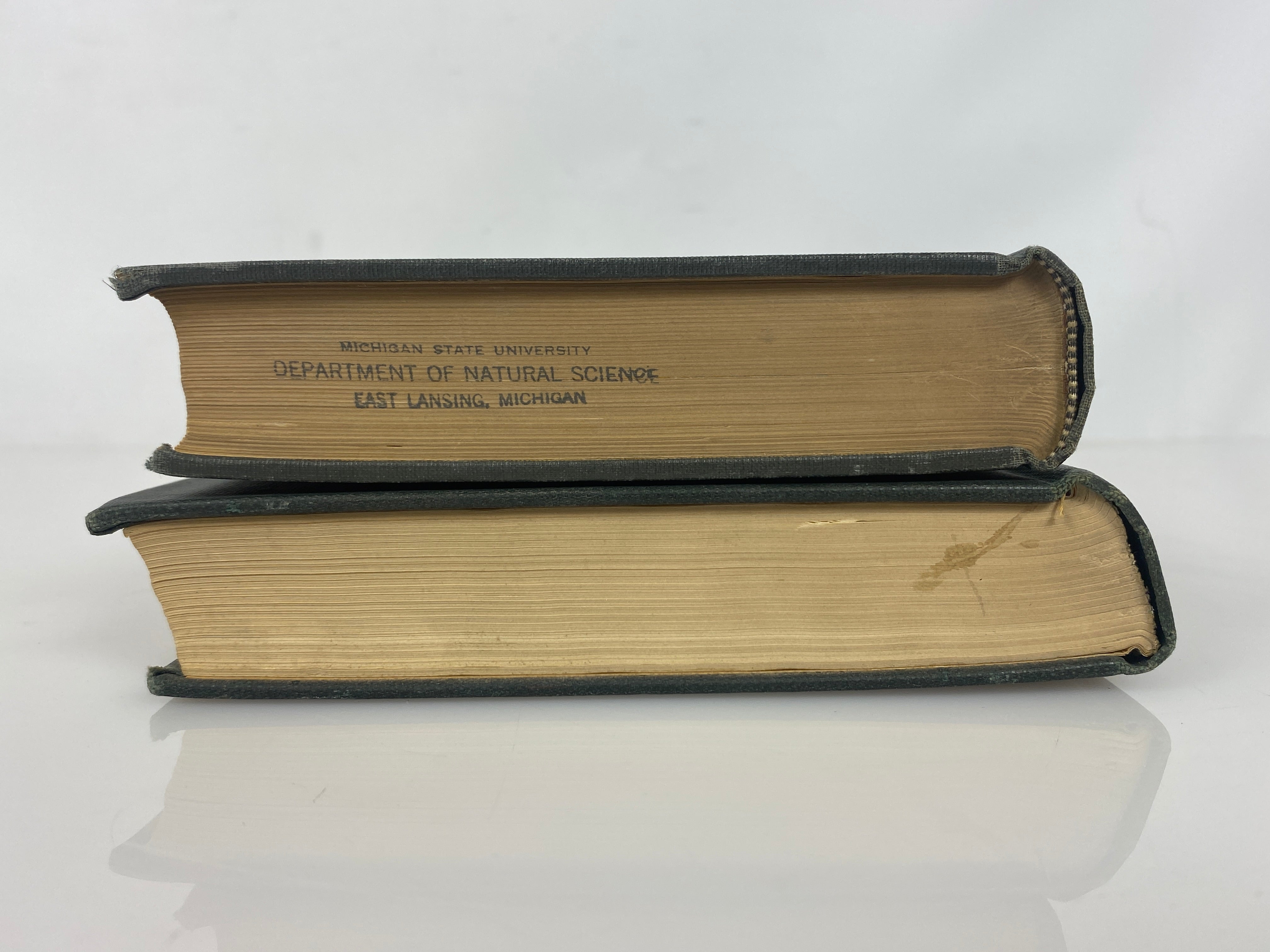 Lot of 2 Vintage General Biology Textbooks 1931-1945 HC