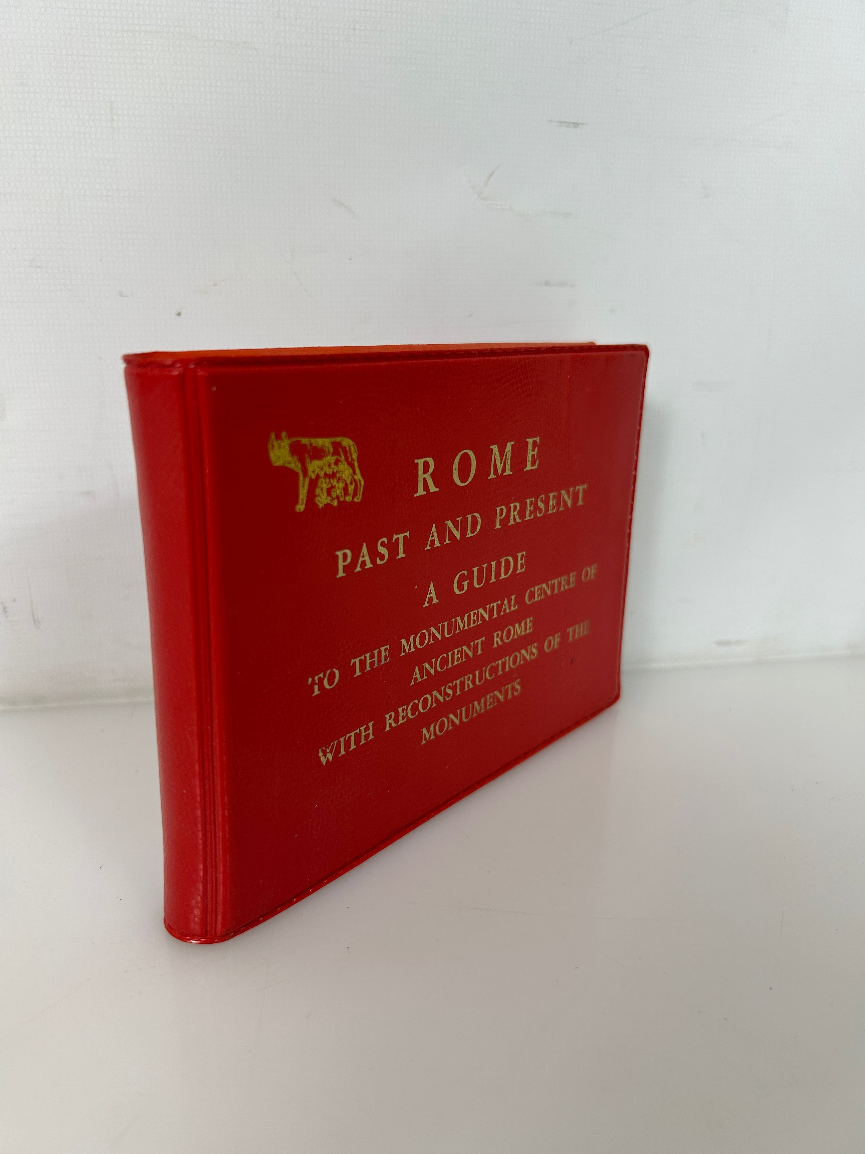 Lot of 2 Vntg Souvenirs; Rome Past & Present/Citta' Del Vaticano Photobook c1980