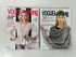 Lot of 2 Vogue Knitting Magazines Holiday Issues 2012 & 2015