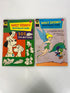 Lot of 2 Walt Disney Showcase Comics Tinkerbell 101 Dalmatians 1961-1976