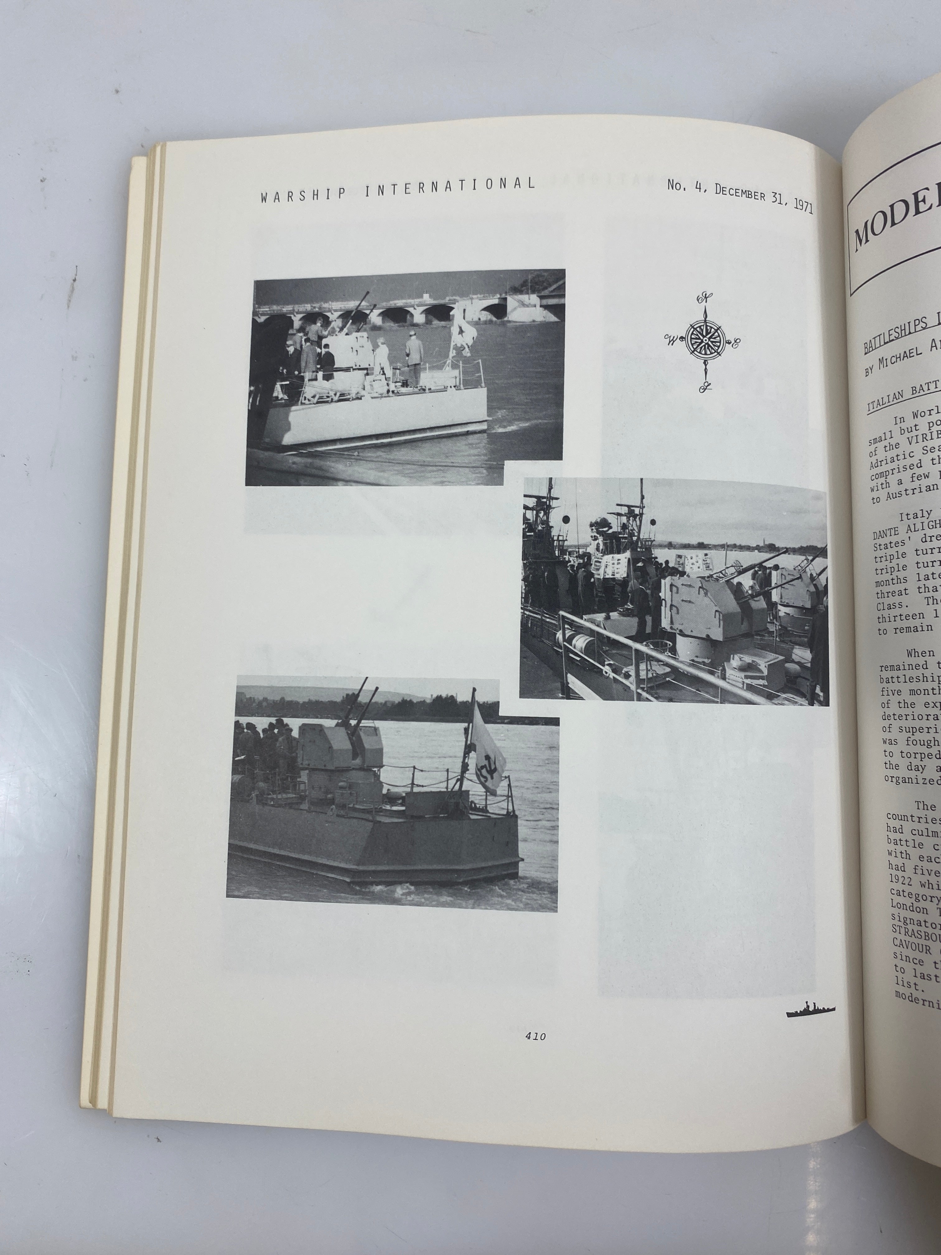 Lot of 2 Warship International No 4 1971 & No 1 1974SC