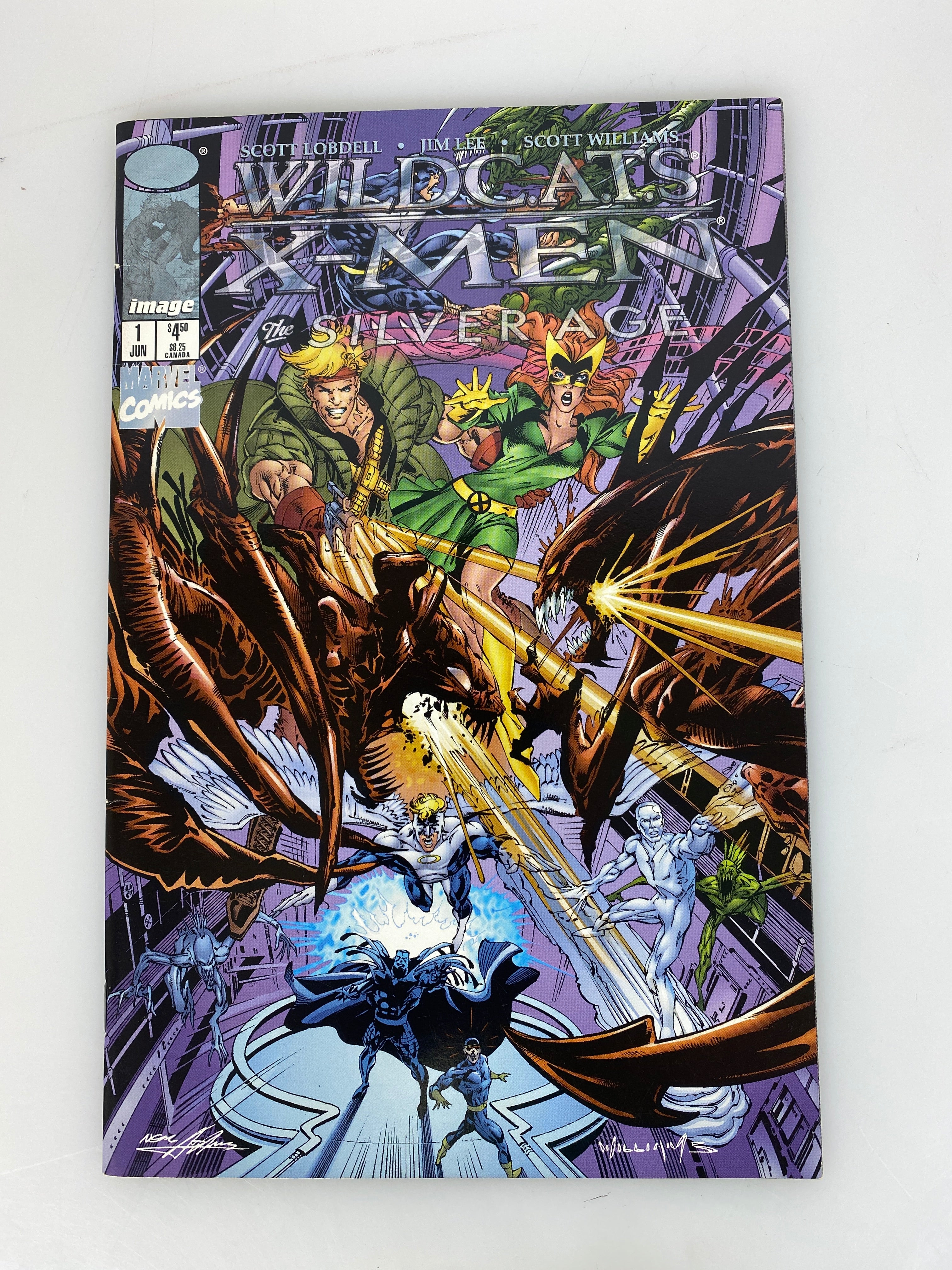 Lot of 2 WILDCATS X Men Image Marvel Comics 1997