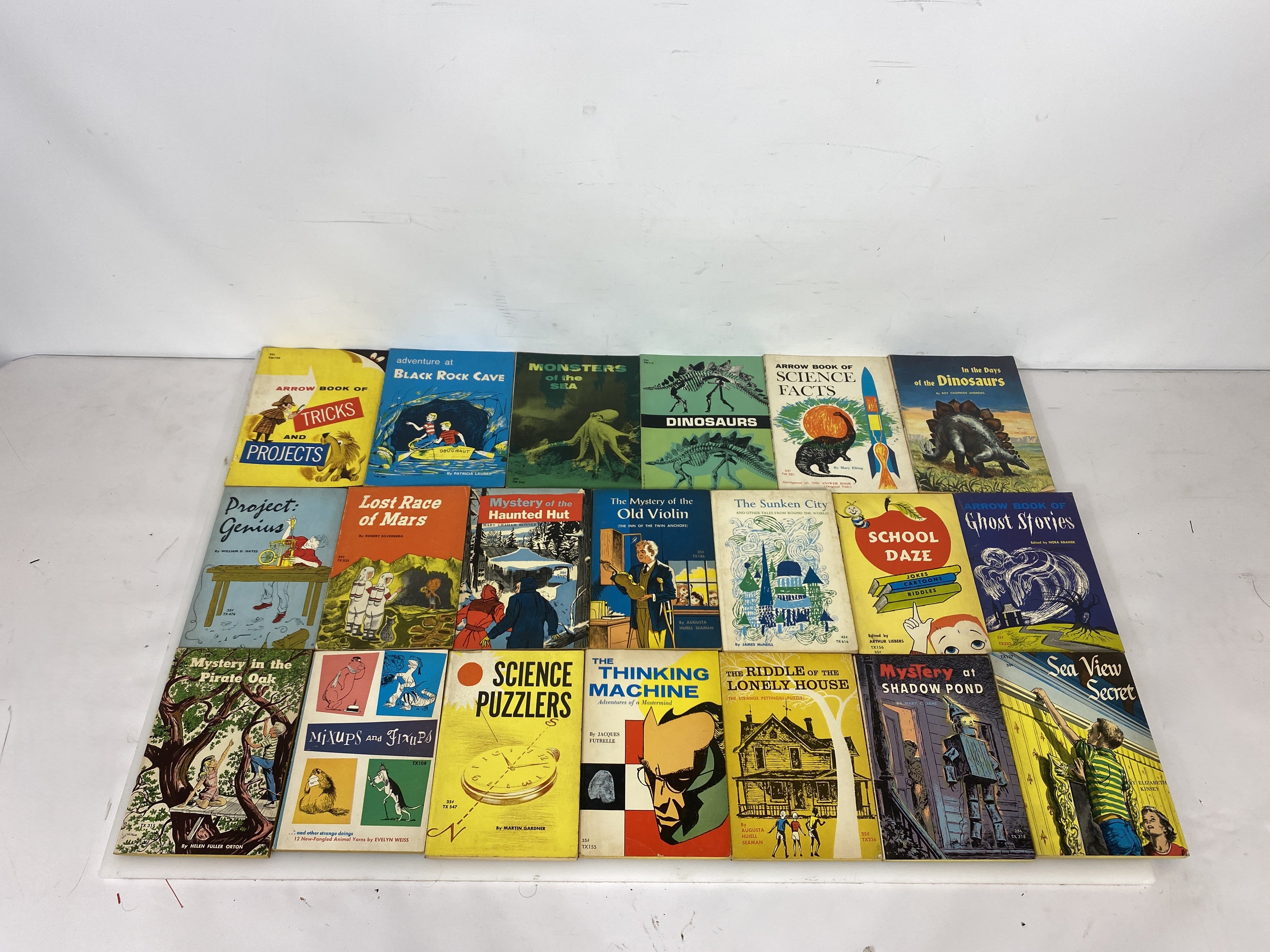 Lot of 20 Scholastic Book Services Paperbacks 1961-1964