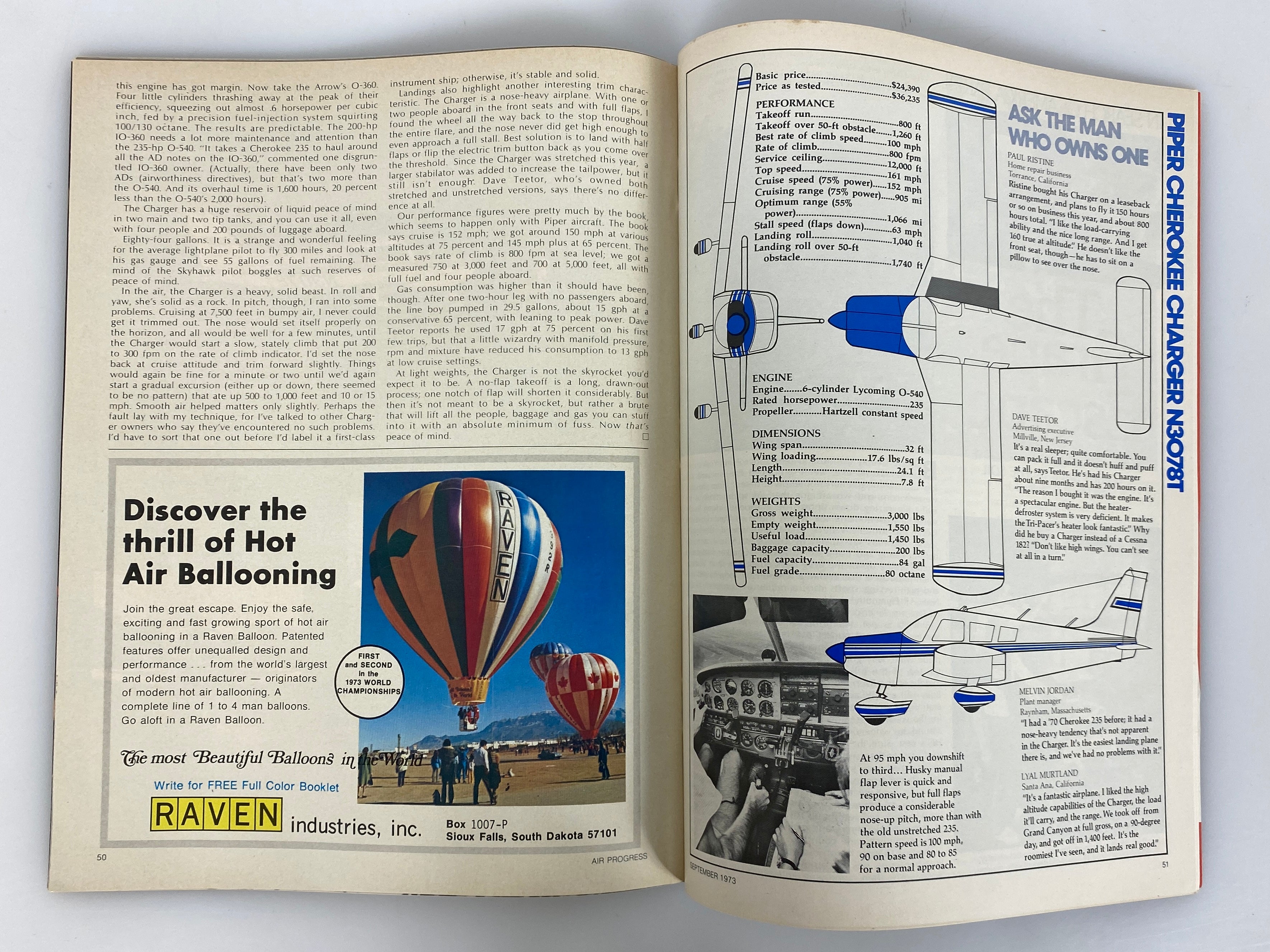 Lot of 21 Vintage Air Progress Magazines 1973-1974